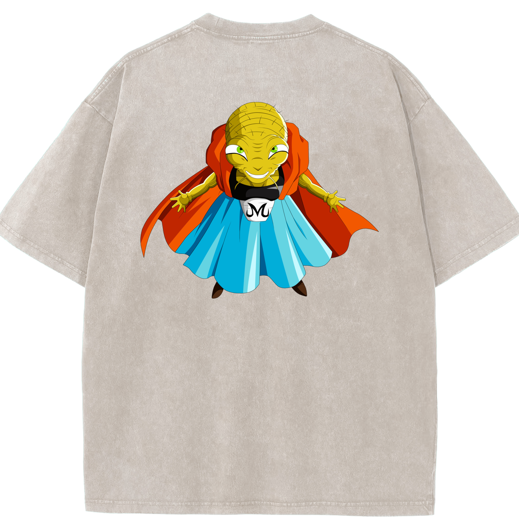 （画像用） ドラゴンボール DRAGON BALL 綿100% ヴィンテージ風 半袖Tシャツ（背面プリント）