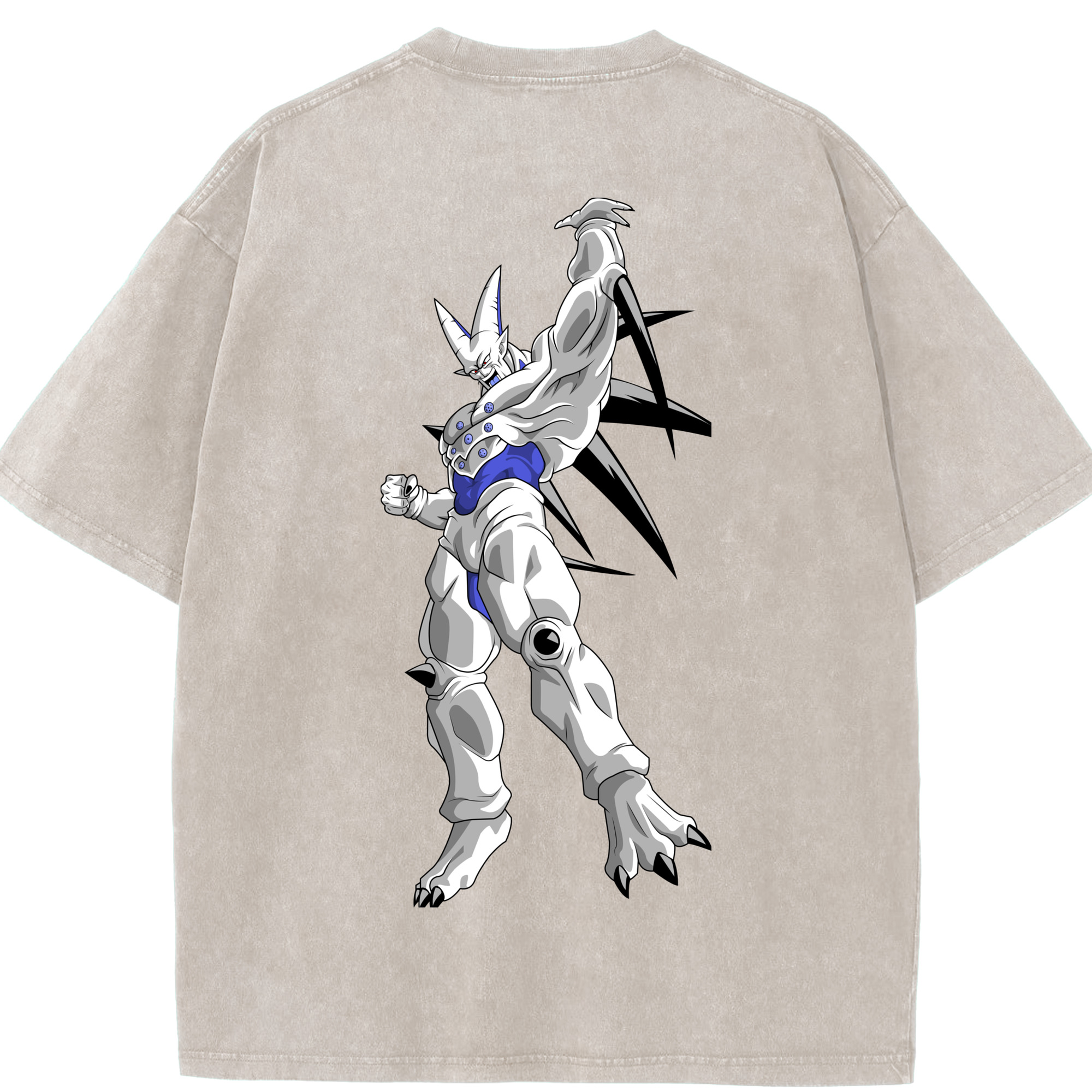（画像用） ドラゴンボール DRAGON BALL 綿100% ヴィンテージ風 半袖Tシャツ（背面プリント）