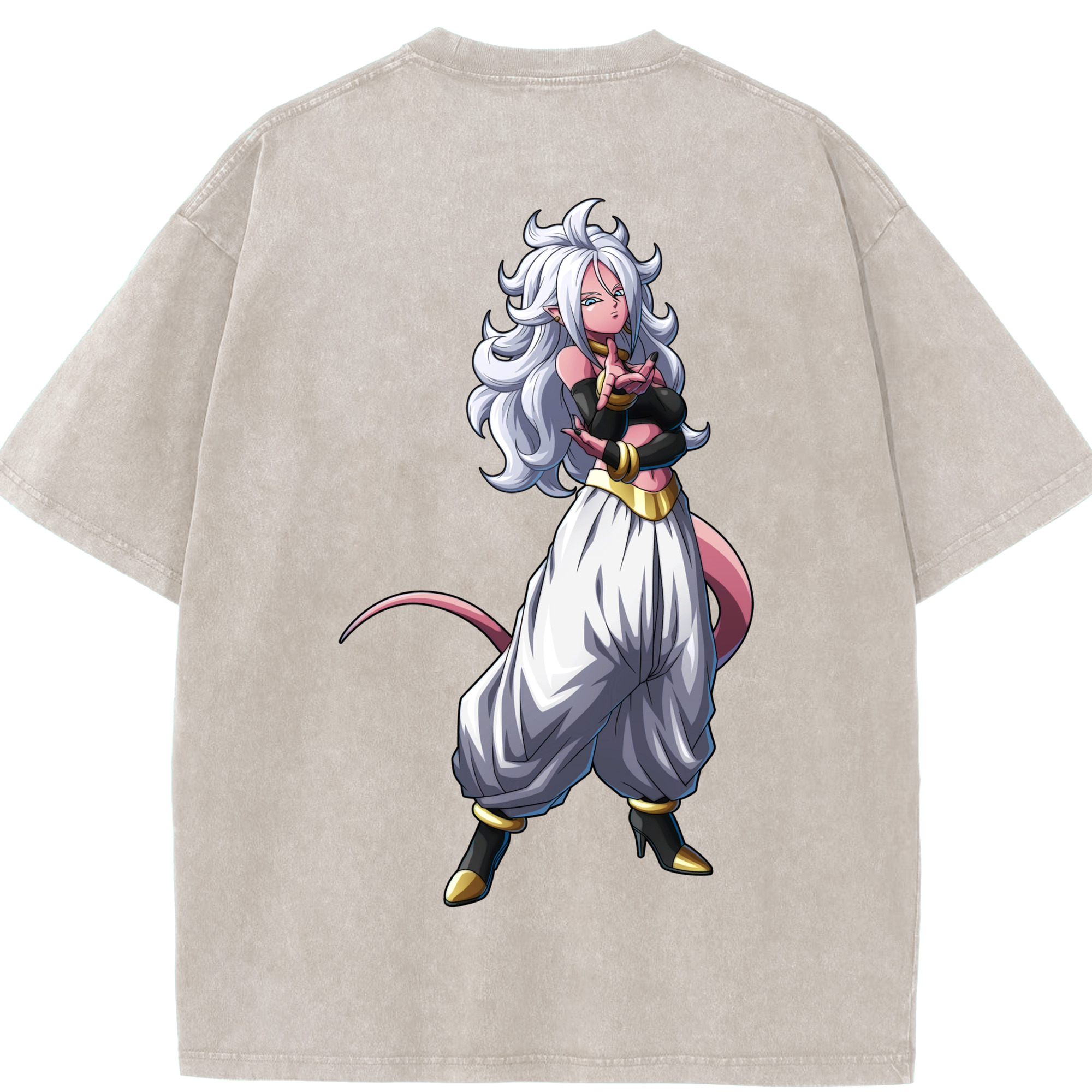（画像用） ドラゴンボール DRAGON BALL 綿100% ヴィンテージ風 半袖Tシャツ（背面プリント）