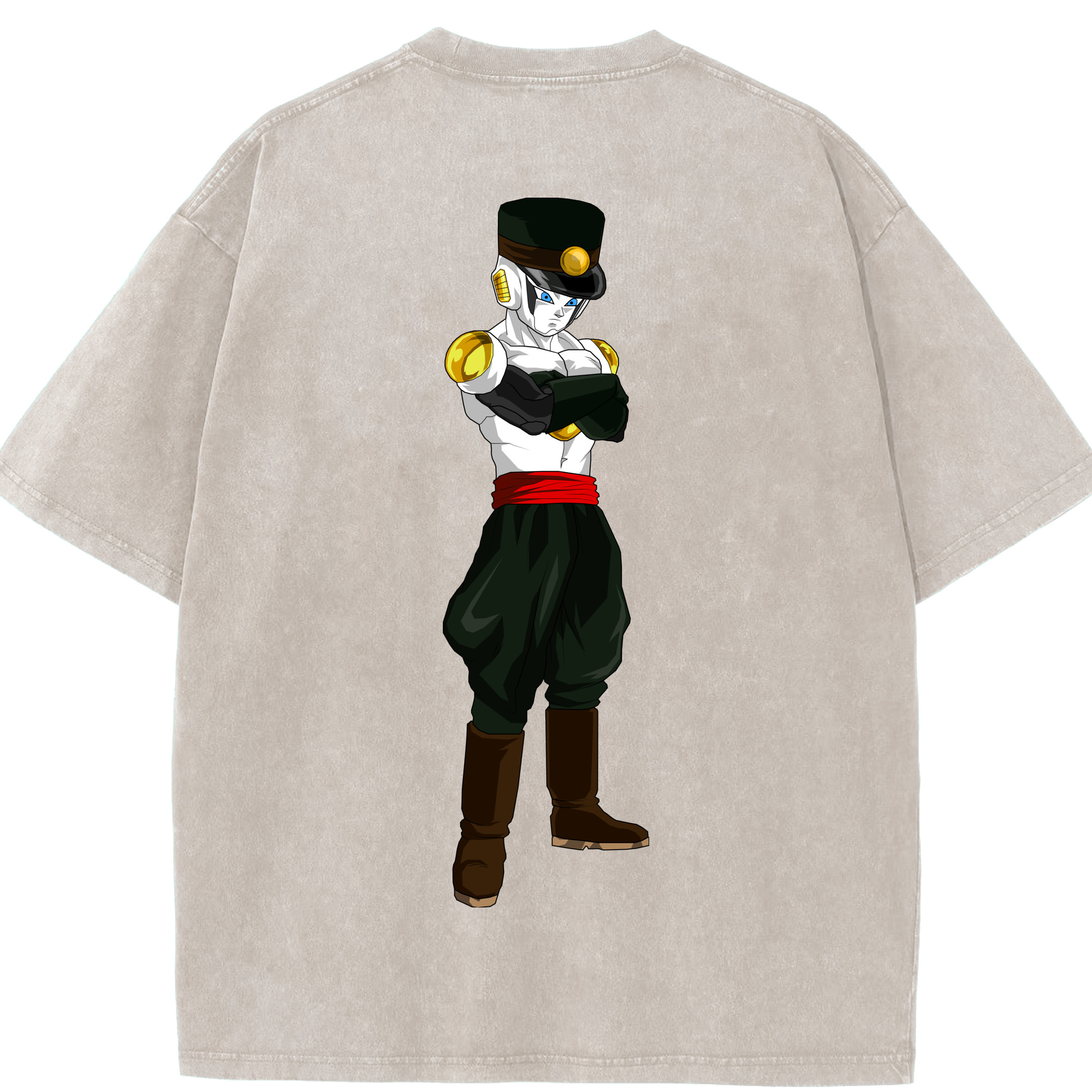 （画像用） ドラゴンボール DRAGON BALL 綿100% ヴィンテージ風 半袖Tシャツ（背面プリント）