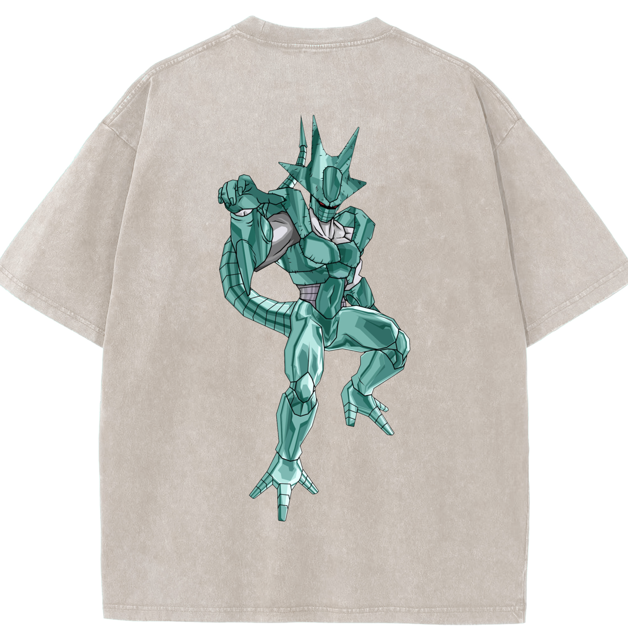 （画像用） ドラゴンボール DRAGON BALL 綿100% ヴィンテージ風 半袖Tシャツ（背面プリント）