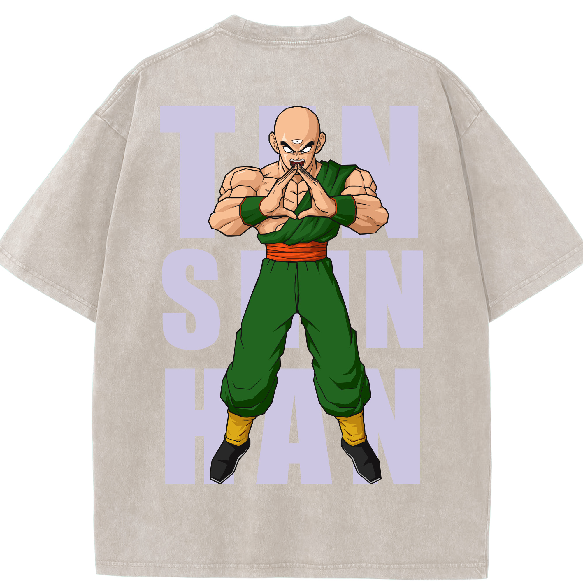 （画像用） ドラゴンボール DRAGON BALL 綿100% ヴィンテージ風 半袖Tシャツ（背面プリント）