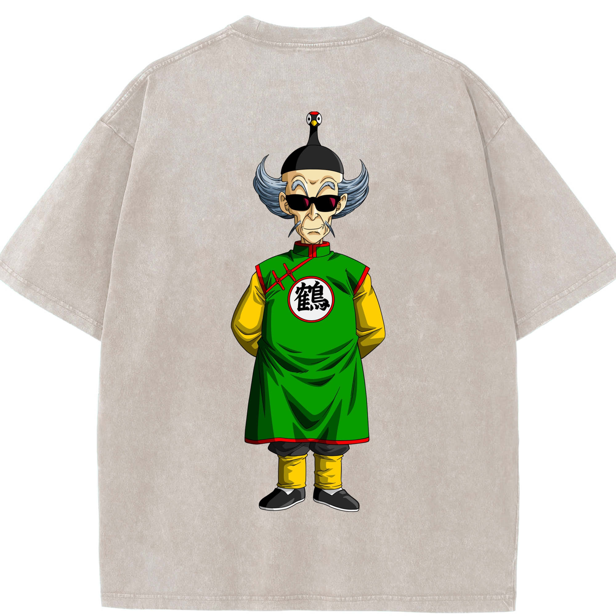 （画像用） ドラゴンボール DRAGON BALL 綿100% ヴィンテージ風 半袖Tシャツ（背面プリント）