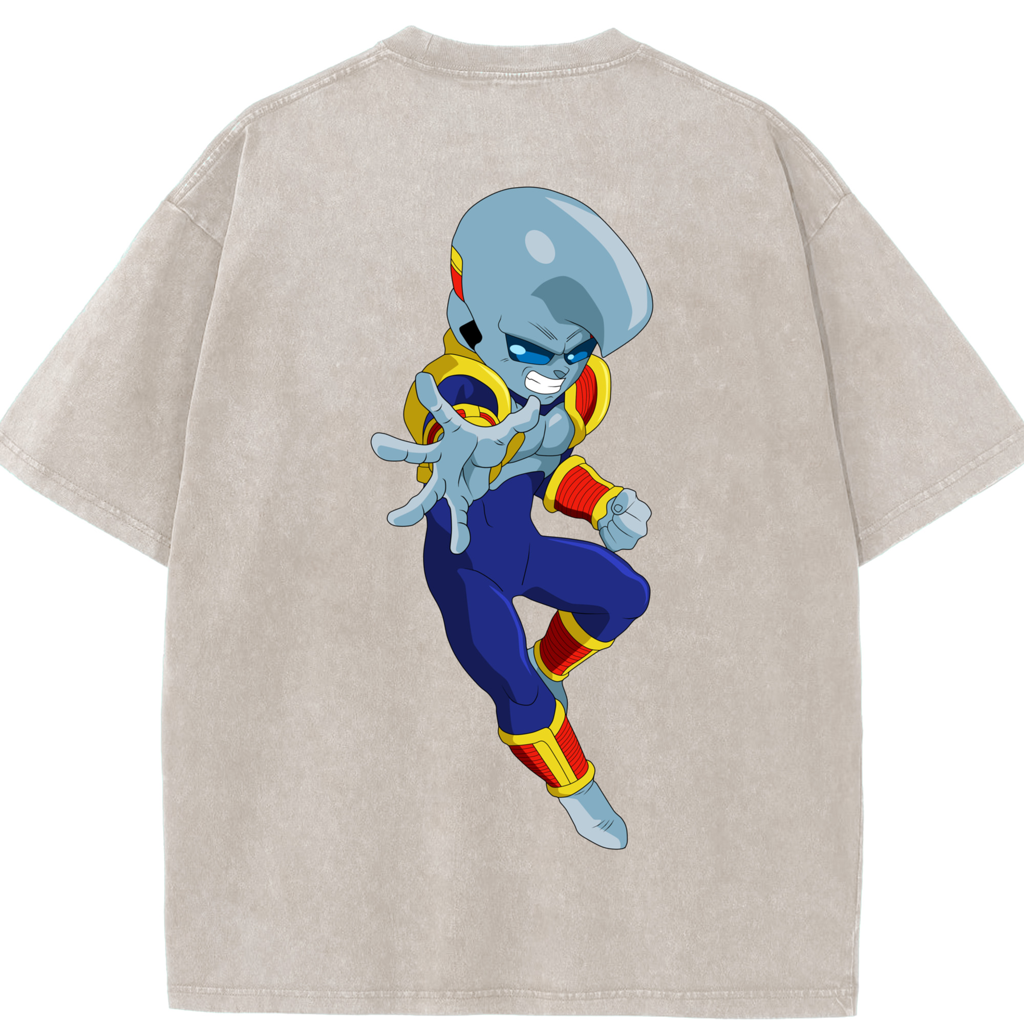 （画像用） ドラゴンボール DRAGON BALL 綿100% ヴィンテージ風 半袖Tシャツ（背面プリント）