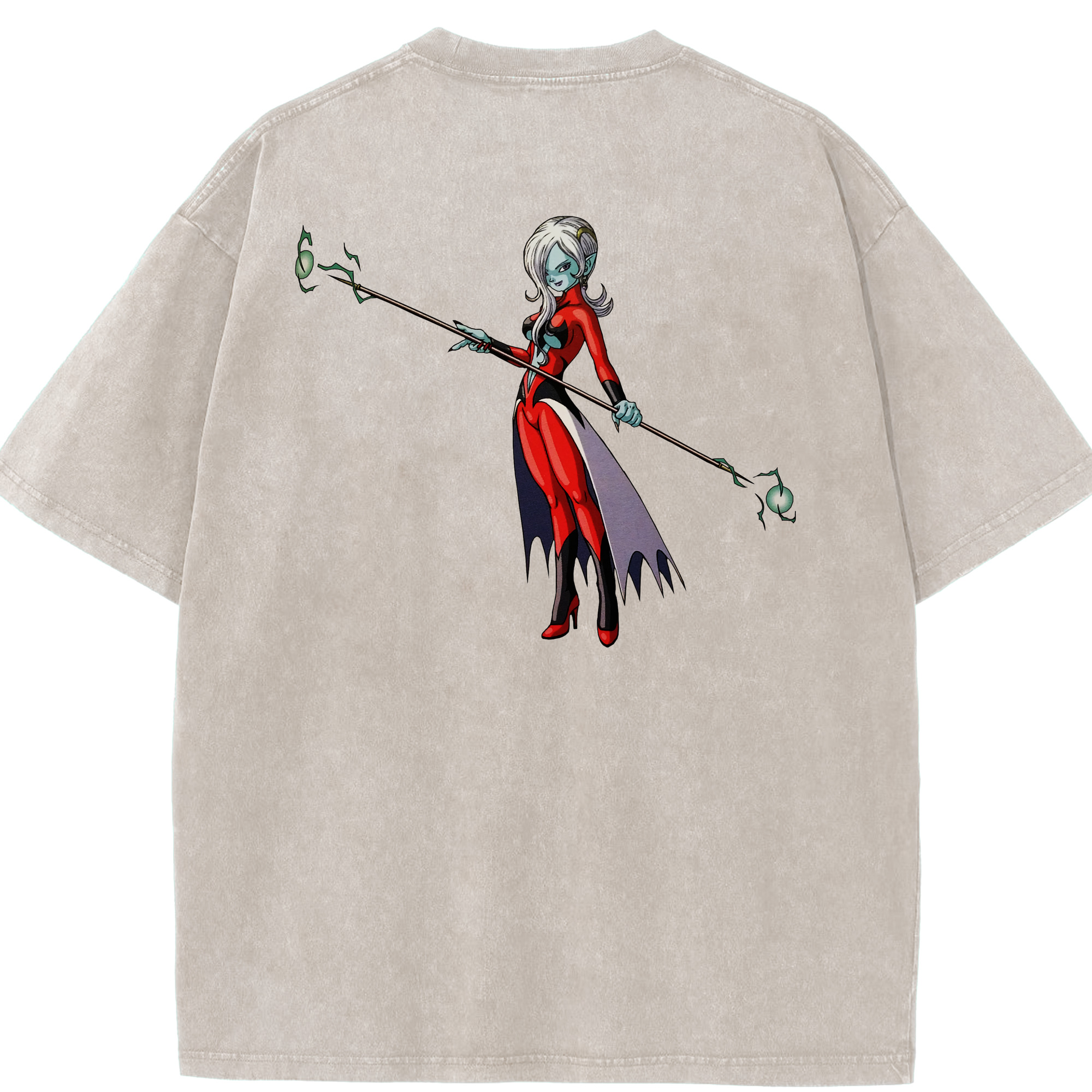 （画像用） ドラゴンボール DRAGON BALL 綿100% ヴィンテージ風 半袖Tシャツ（背面プリント）