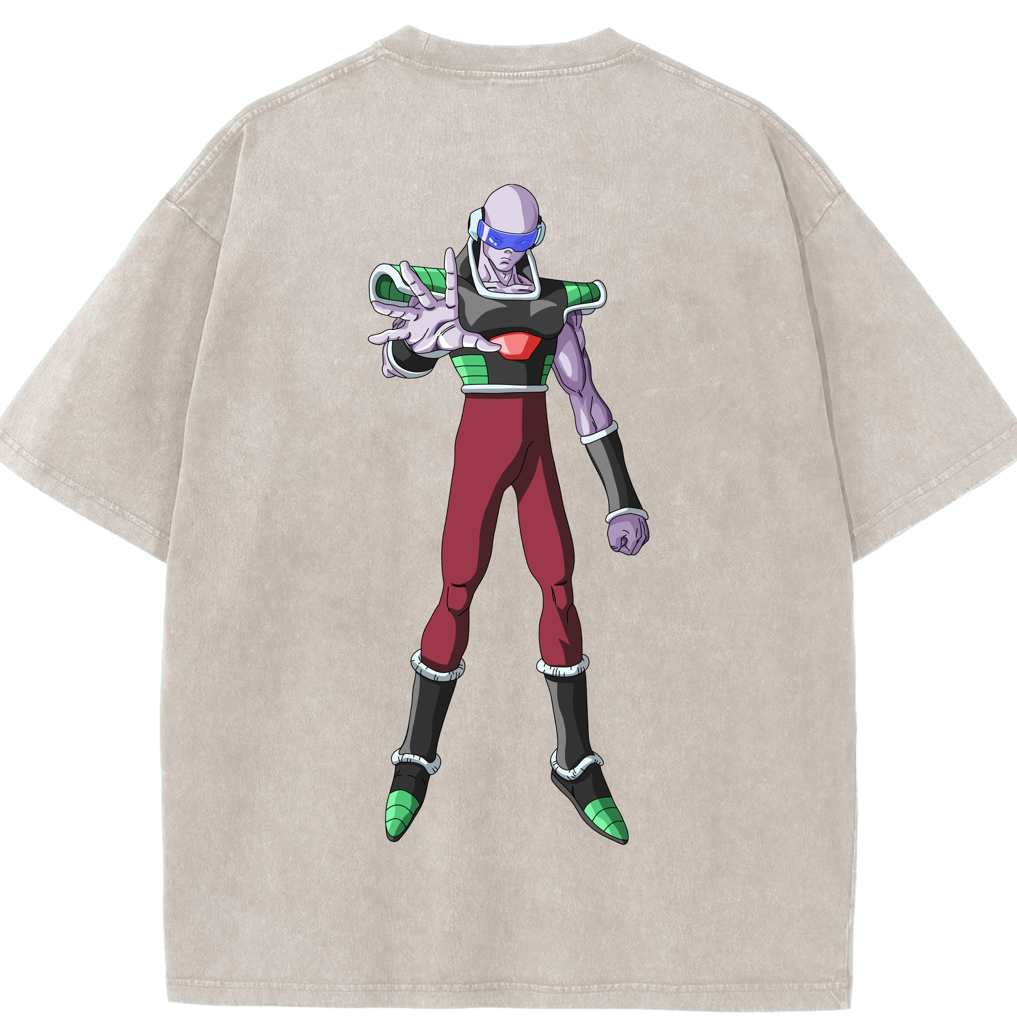 （画像用） ドラゴンボール DRAGON BALL 綿100% ヴィンテージ風 半袖Tシャツ（背面プリント）