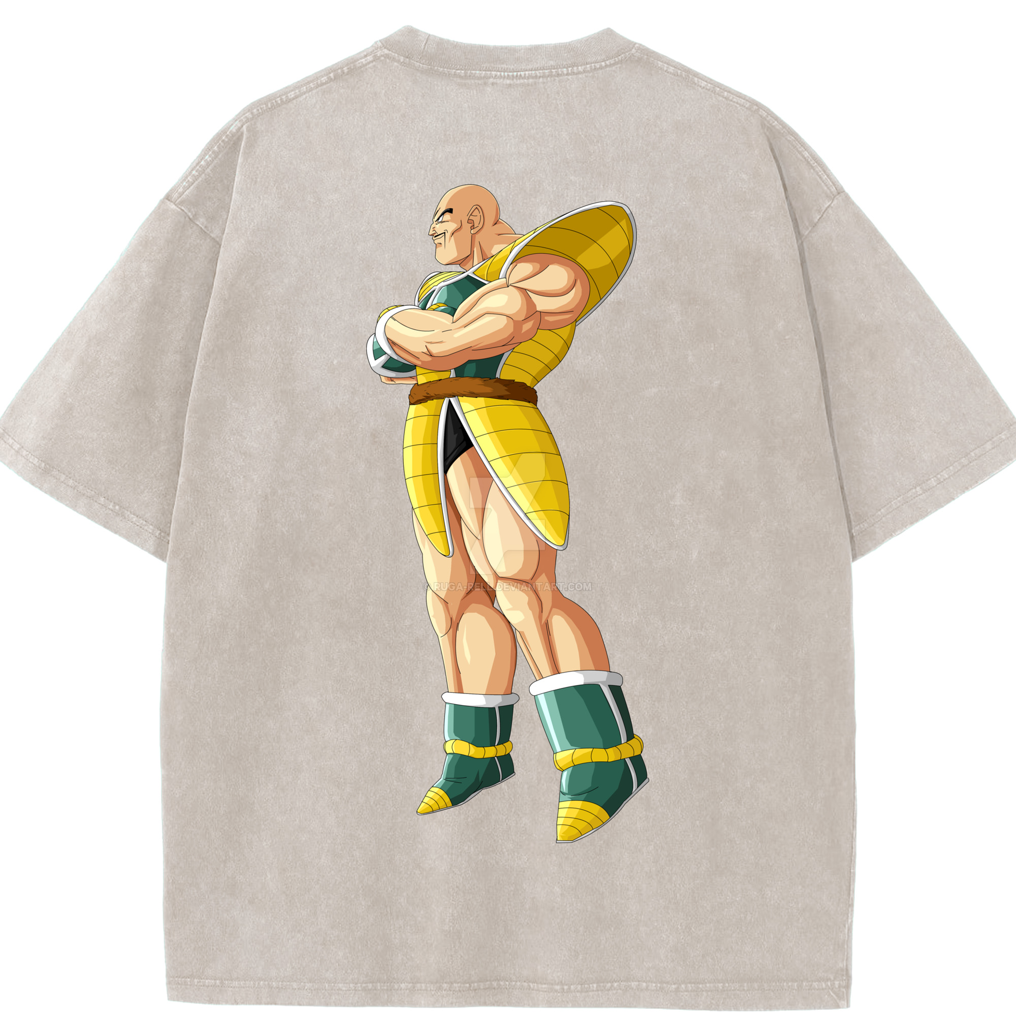 （画像用） ドラゴンボール DRAGON BALL 綿100% ヴィンテージ風 半袖Tシャツ（背面プリント）