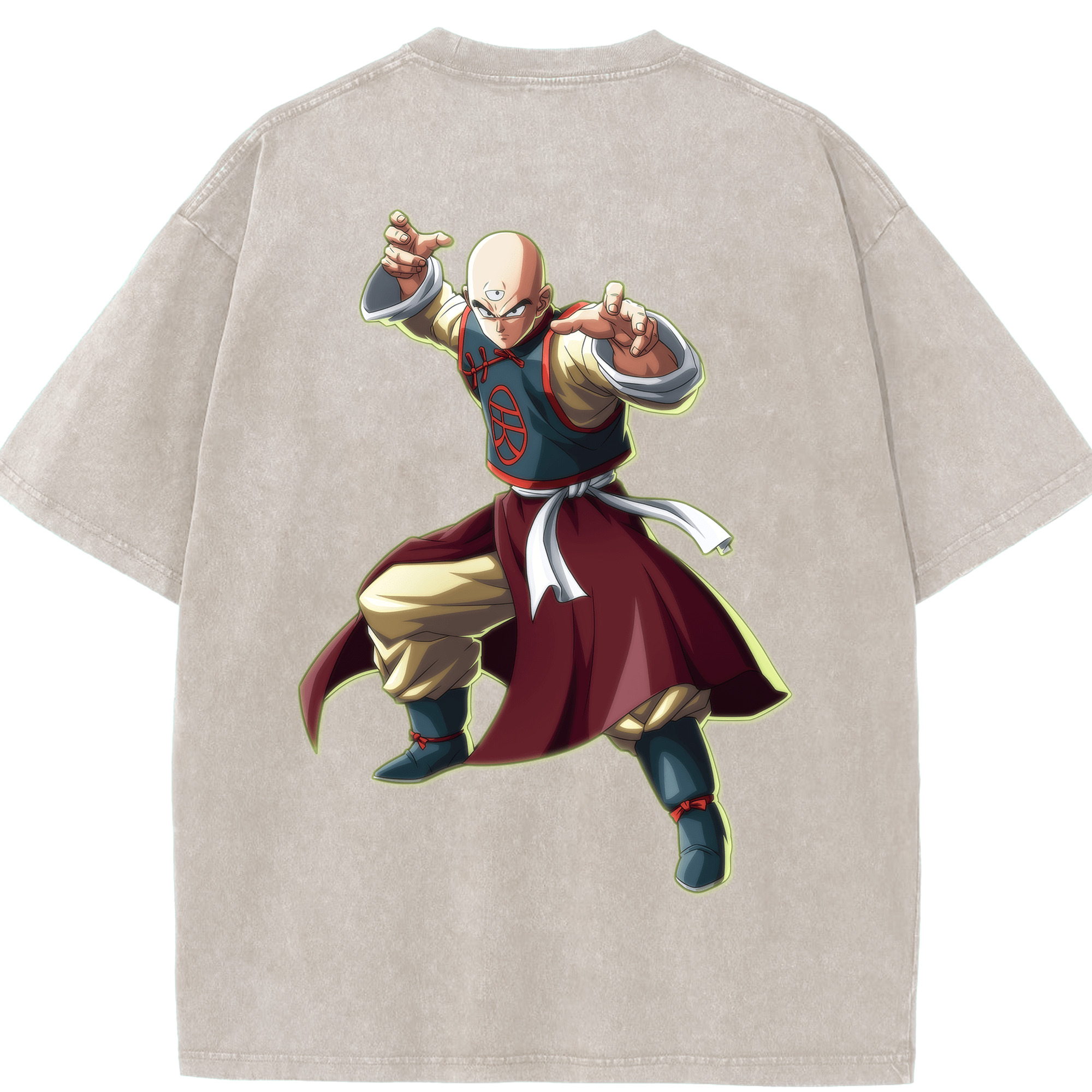 （画像用） ドラゴンボール DRAGON BALL 綿100% ヴィンテージ風 半袖Tシャツ（背面プリント）