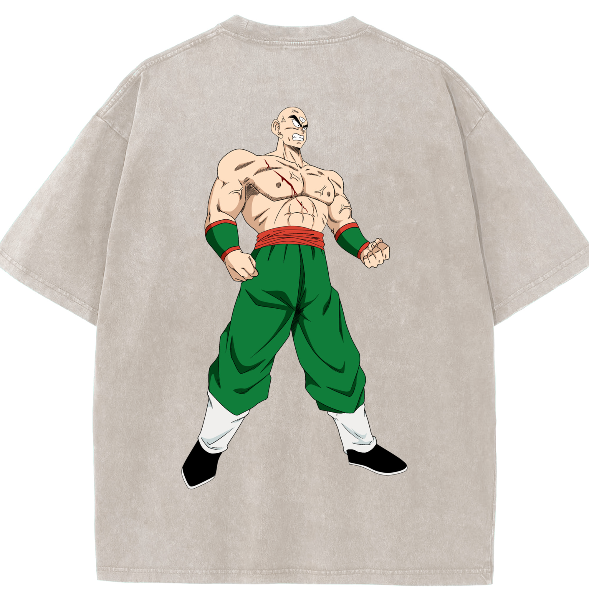 （画像用） ドラゴンボール DRAGON BALL 綿100% ヴィンテージ風 半袖Tシャツ（背面プリント）