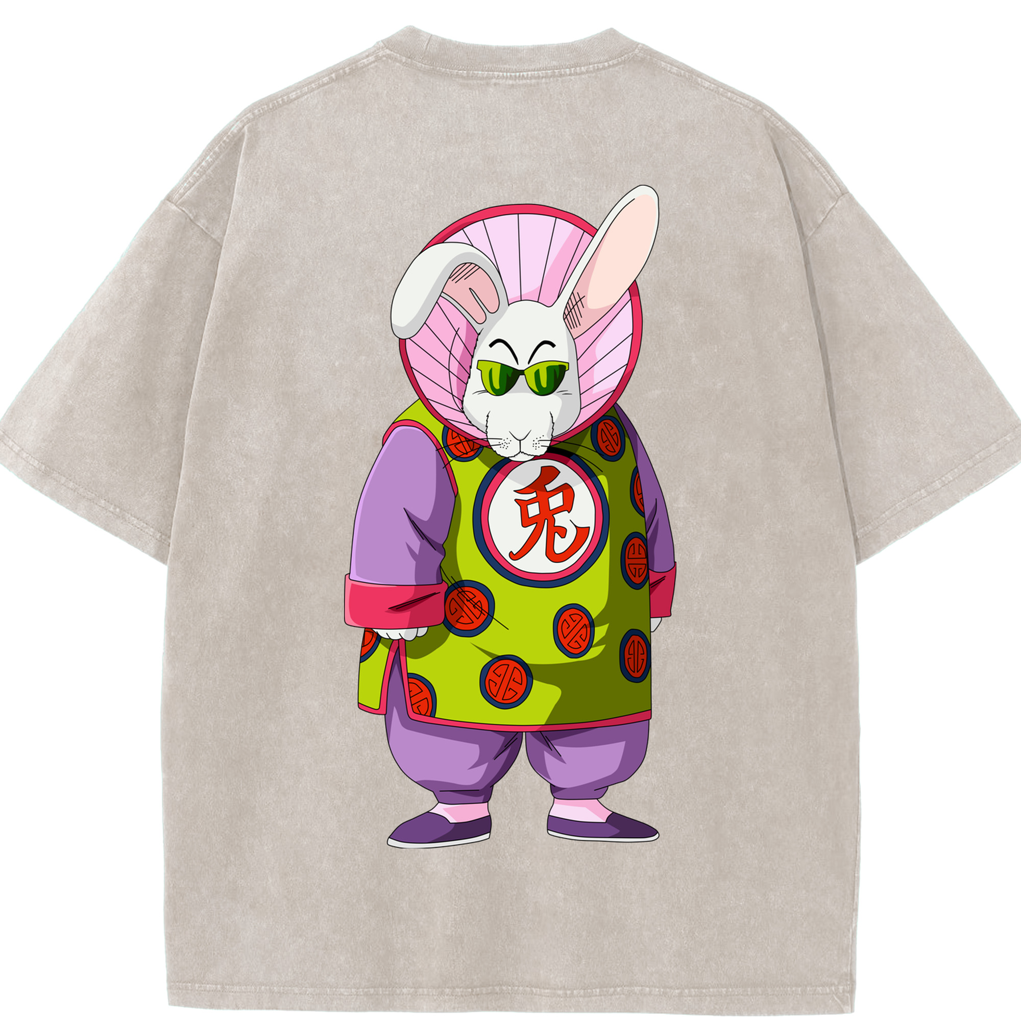 （画像用） ドラゴンボール DRAGON BALL 綿100% ヴィンテージ風 半袖Tシャツ（背面プリント）