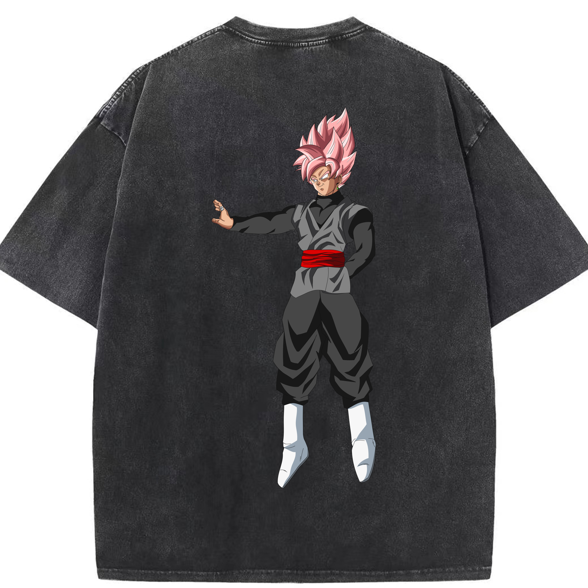 （画像用） ドラゴンボール ベジット DRAGON BALL Vegetto 綿100% ヴィンテージ風 半袖Tシャツ（背面プリント）