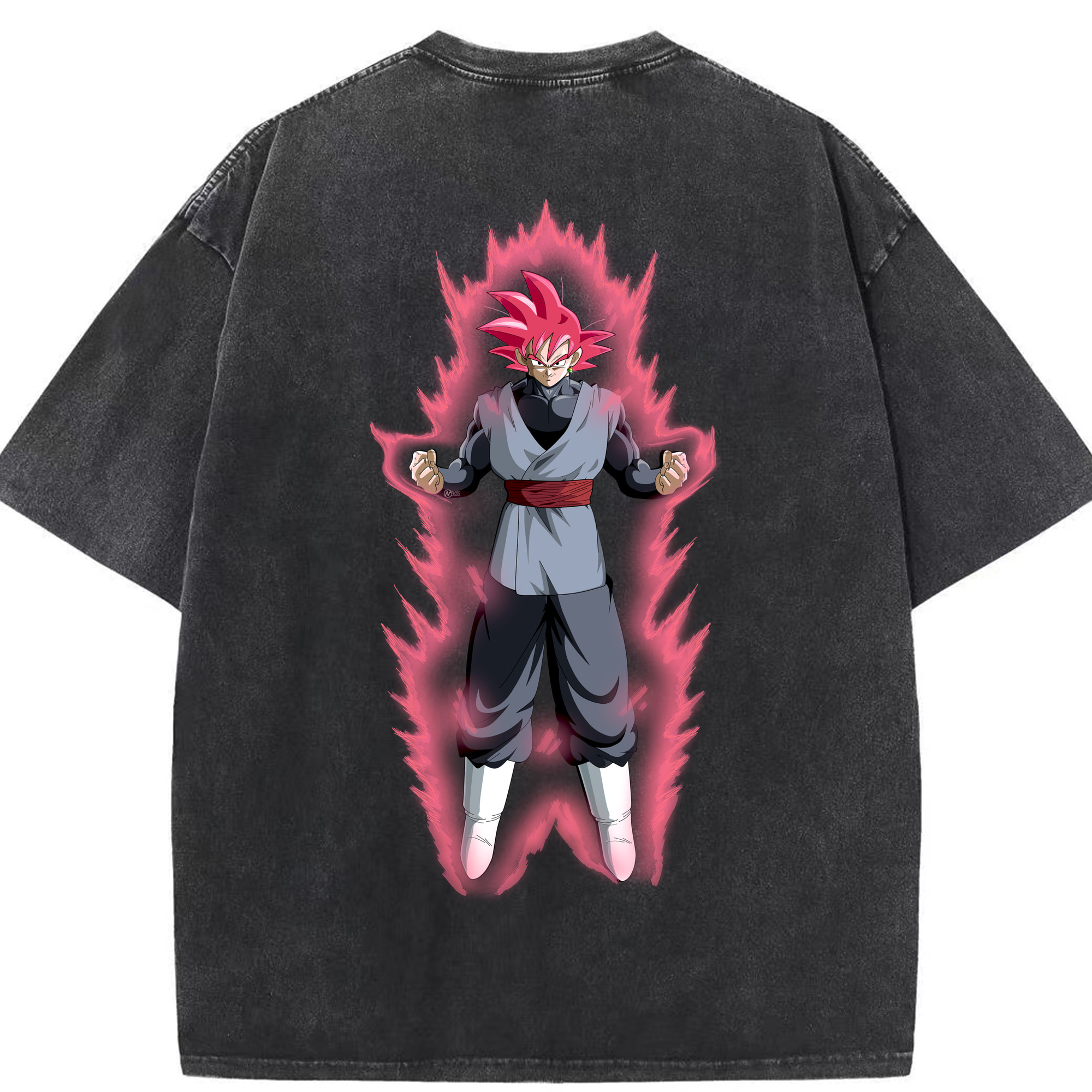 （画像用） ドラゴンボール ベジット DRAGON BALL Vegetto 綿100% ヴィンテージ風 半袖Tシャツ（背面プリント）