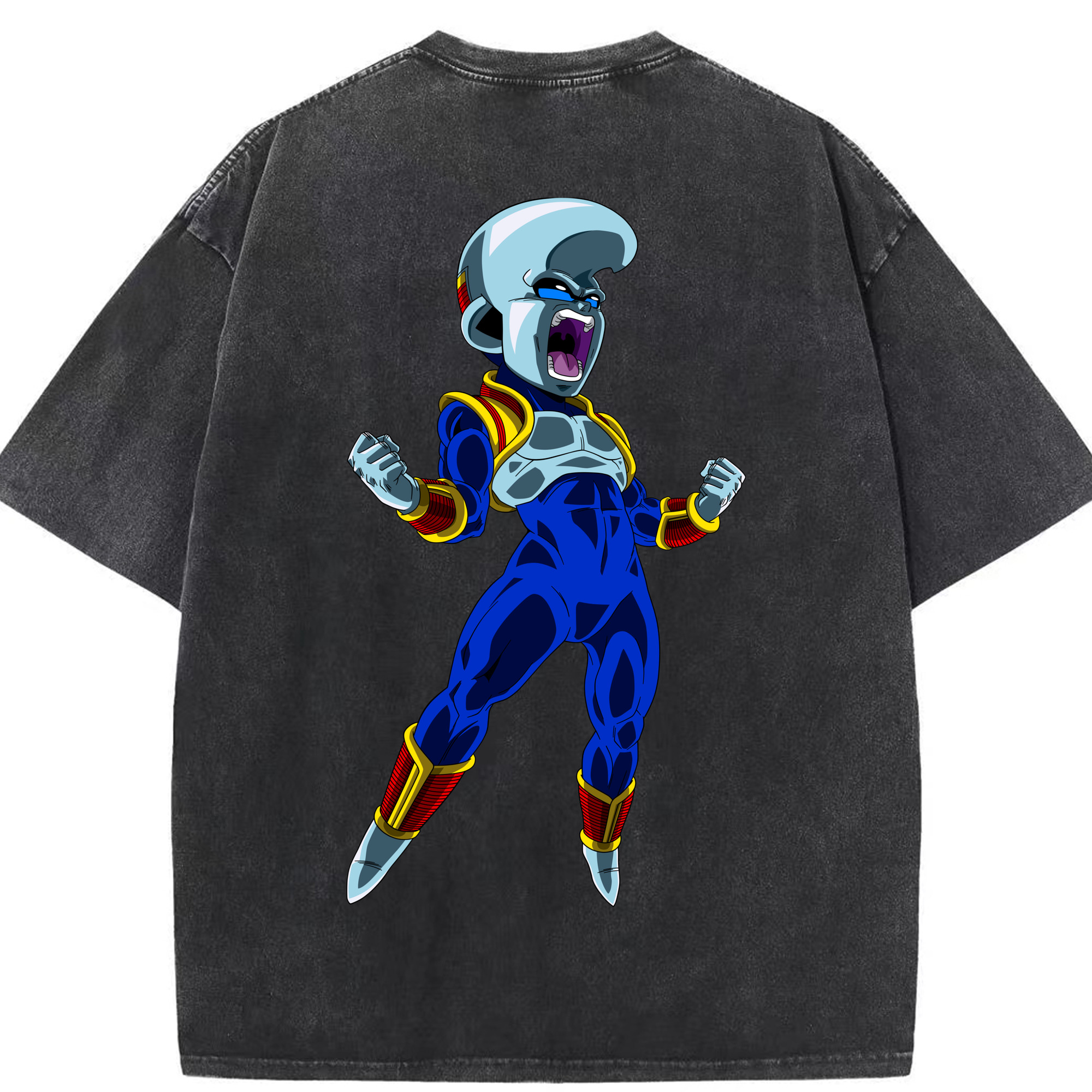 （画像用） ドラゴンボール DRAGON BALL 綿100% ヴィンテージ風 半袖Tシャツ（背面プリント）