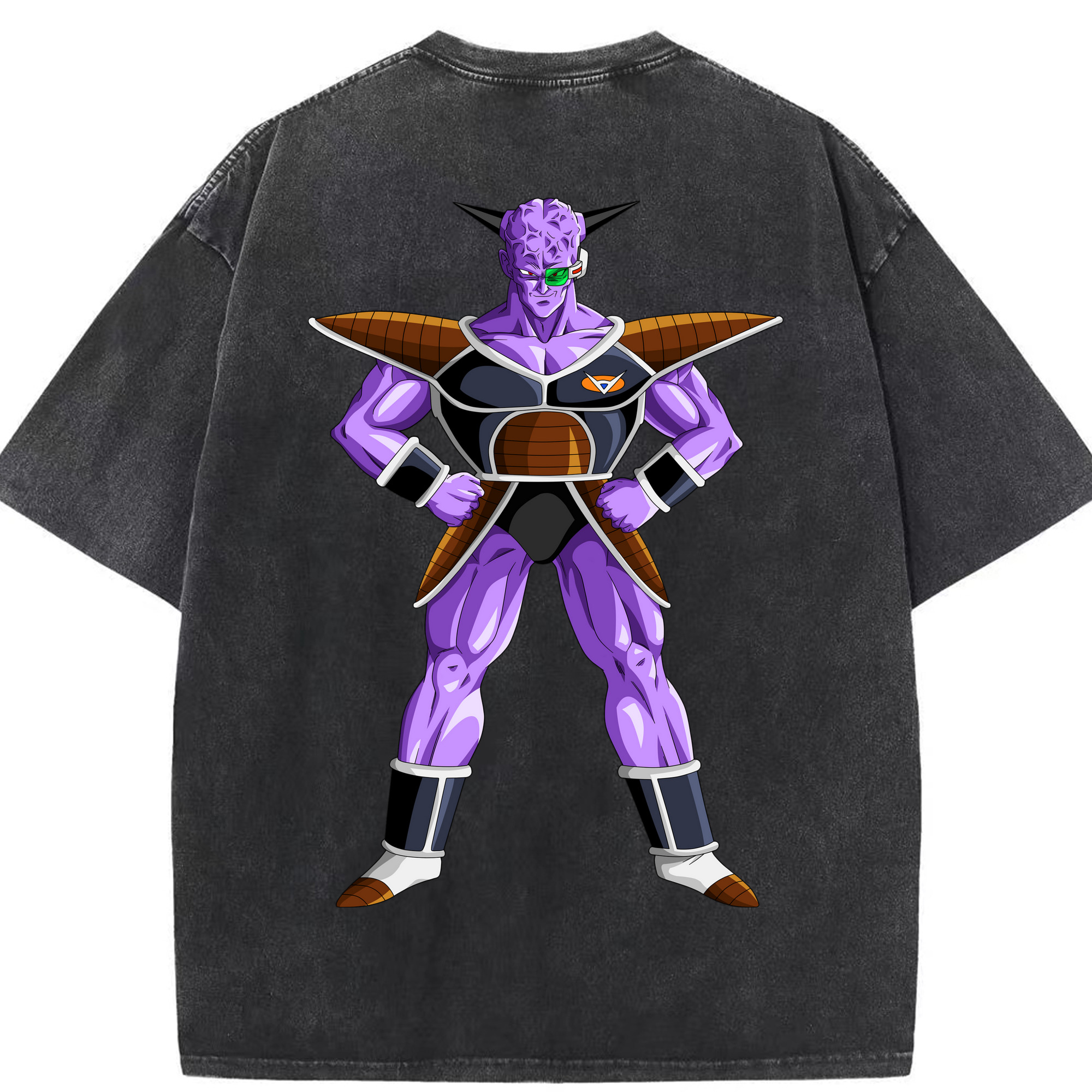 （画像用） ドラゴンボール DRAGON BALL 綿100% ヴィンテージ風 半袖Tシャツ（背面プリント）