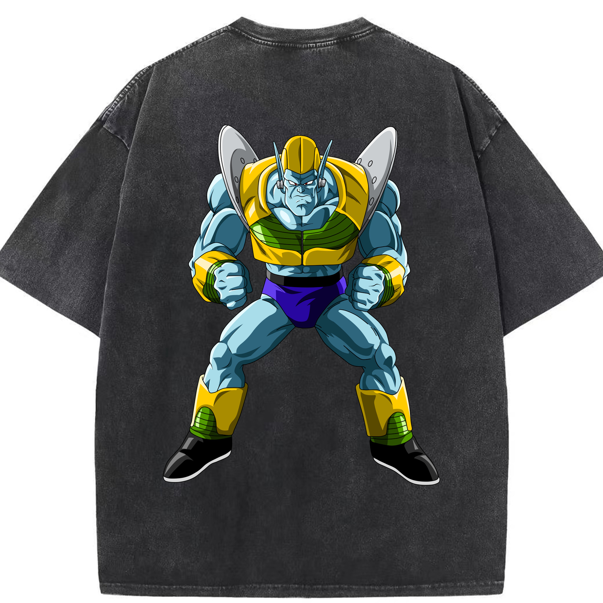 （画像用） ドラゴンボール DRAGON BALL 綿100% ヴィンテージ風 半袖Tシャツ（背面プリント）
