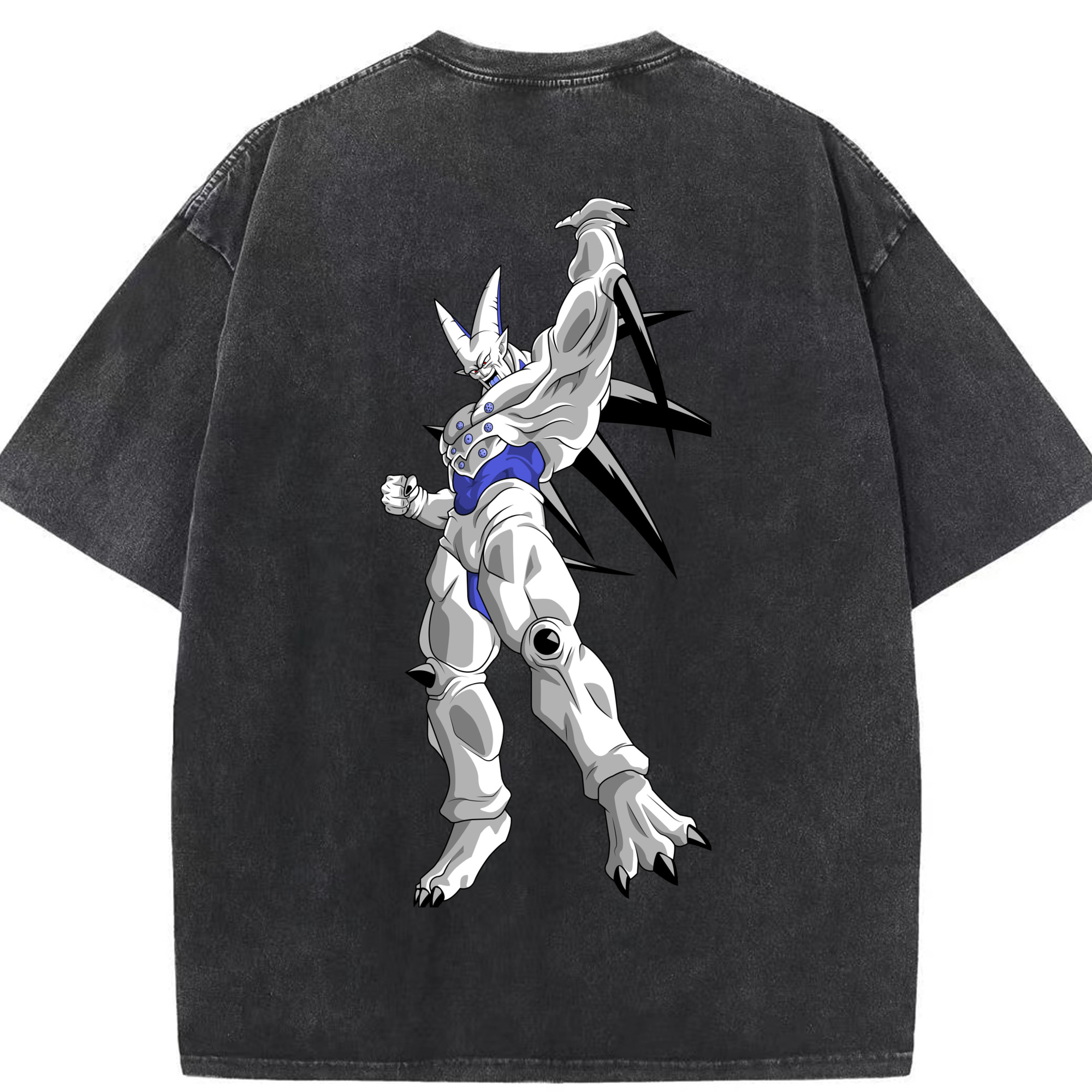 （画像用） ドラゴンボール DRAGON BALL 綿100% ヴィンテージ風 半袖Tシャツ（背面プリント）