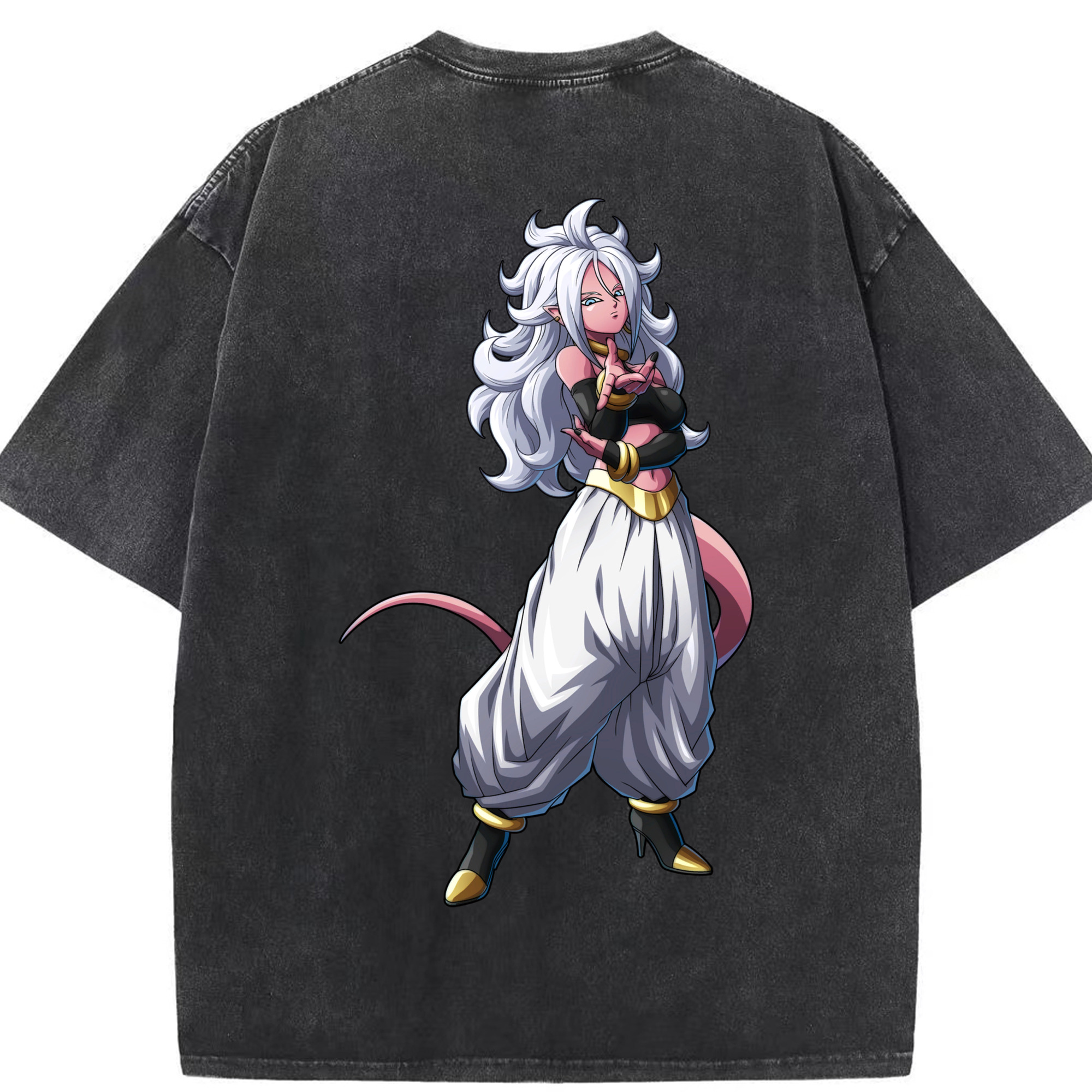 （画像用） ドラゴンボール DRAGON BALL 綿100% ヴィンテージ風 半袖Tシャツ（背面プリント）