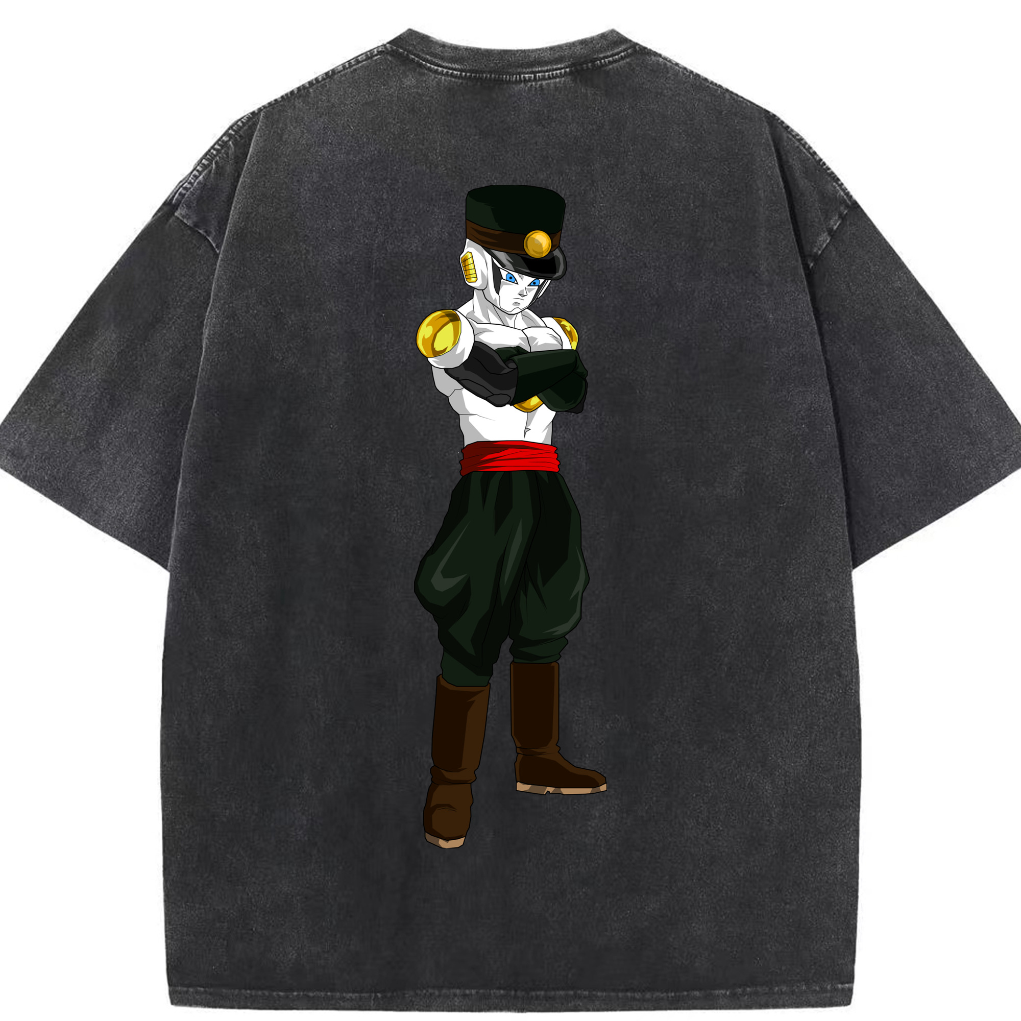 （画像用） ドラゴンボール DRAGON BALL 綿100% ヴィンテージ風 半袖Tシャツ（背面プリント）