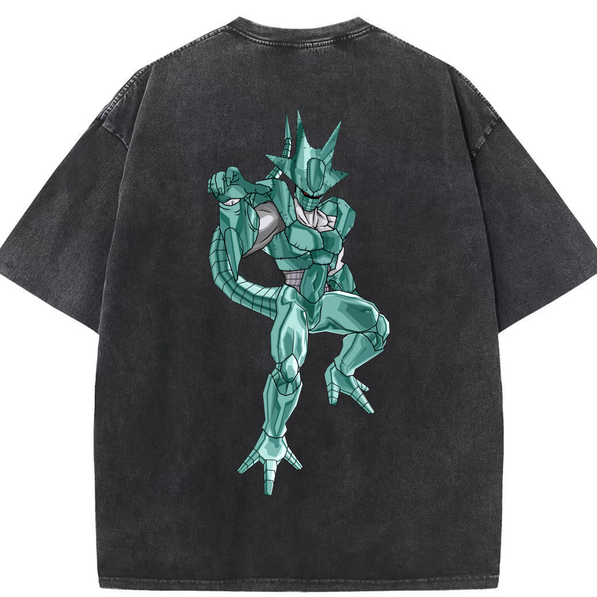 （画像用） ドラゴンボール DRAGON BALL 綿100% ヴィンテージ風 半袖Tシャツ（背面プリント）