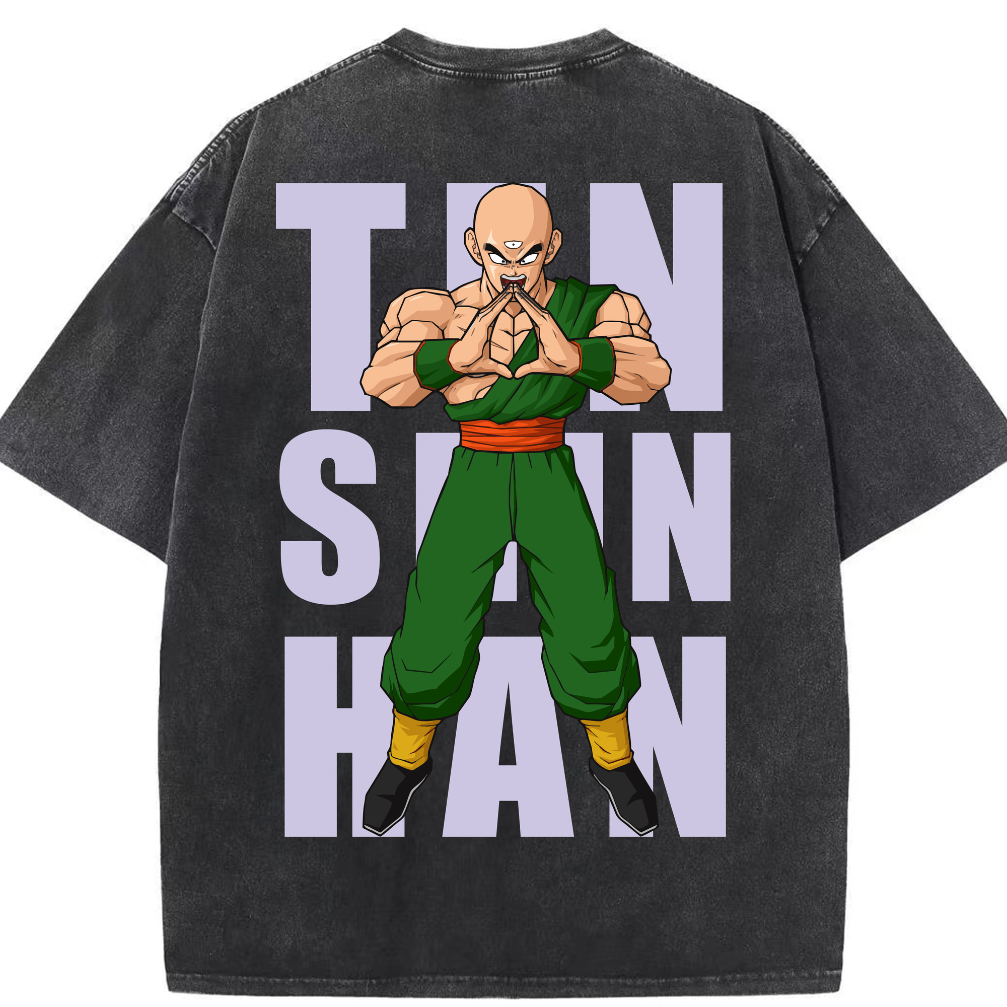 （画像用） ドラゴンボール DRAGON BALL 綿100% ヴィンテージ風 半袖Tシャツ（背面プリント）