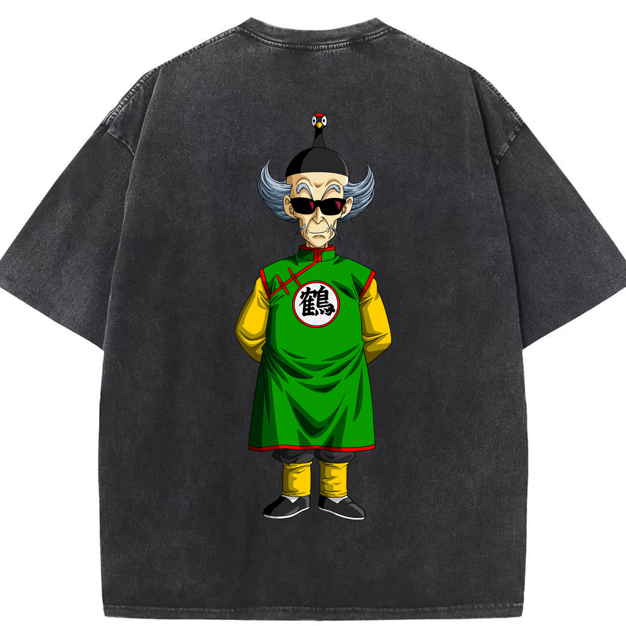 （画像用） ドラゴンボール DRAGON BALL 綿100% ヴィンテージ風 半袖Tシャツ（背面プリント）
