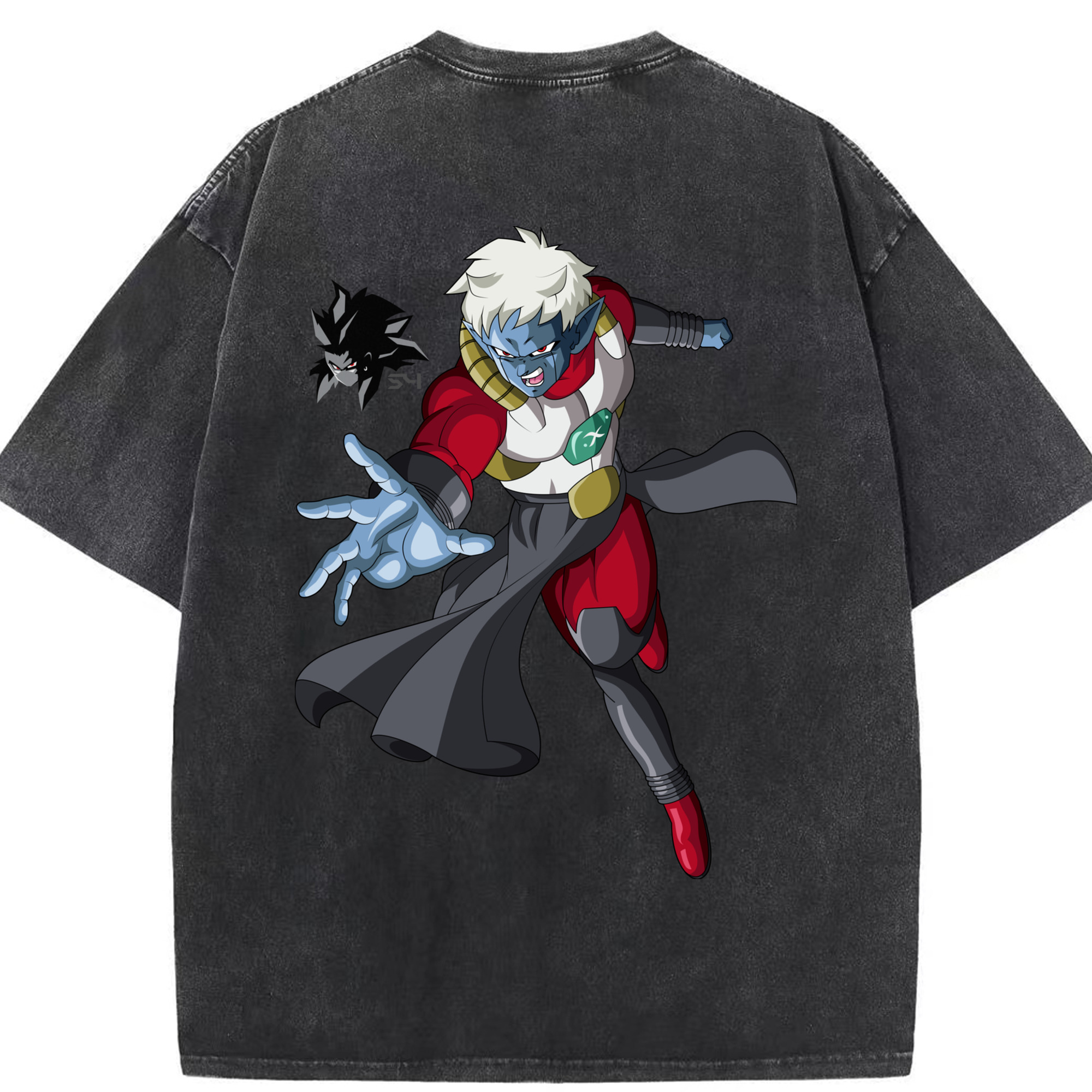 （画像用） ドラゴンボール DRAGON BALL 綿100% ヴィンテージ風 半袖Tシャツ（背面プリント）