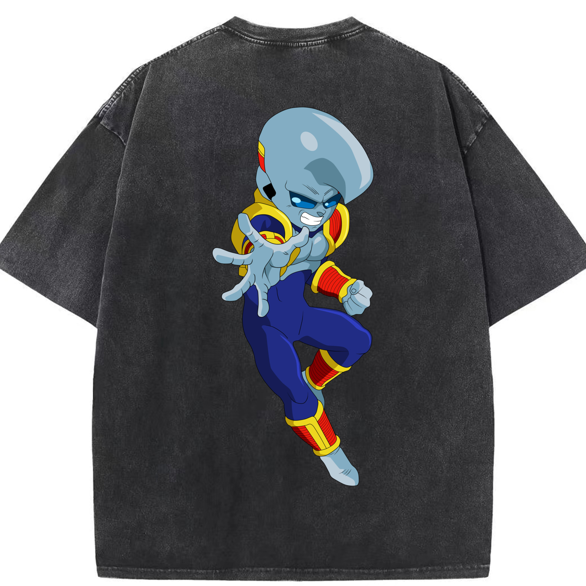 （画像用） ドラゴンボール DRAGON BALL 綿100% ヴィンテージ風 半袖Tシャツ（背面プリント）