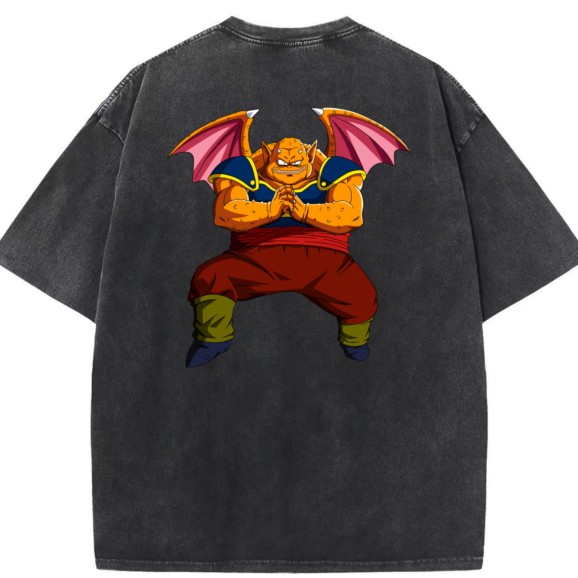 （画像用） ドラゴンボール DRAGON BALL 綿100% ヴィンテージ風 半袖Tシャツ（背面プリント）