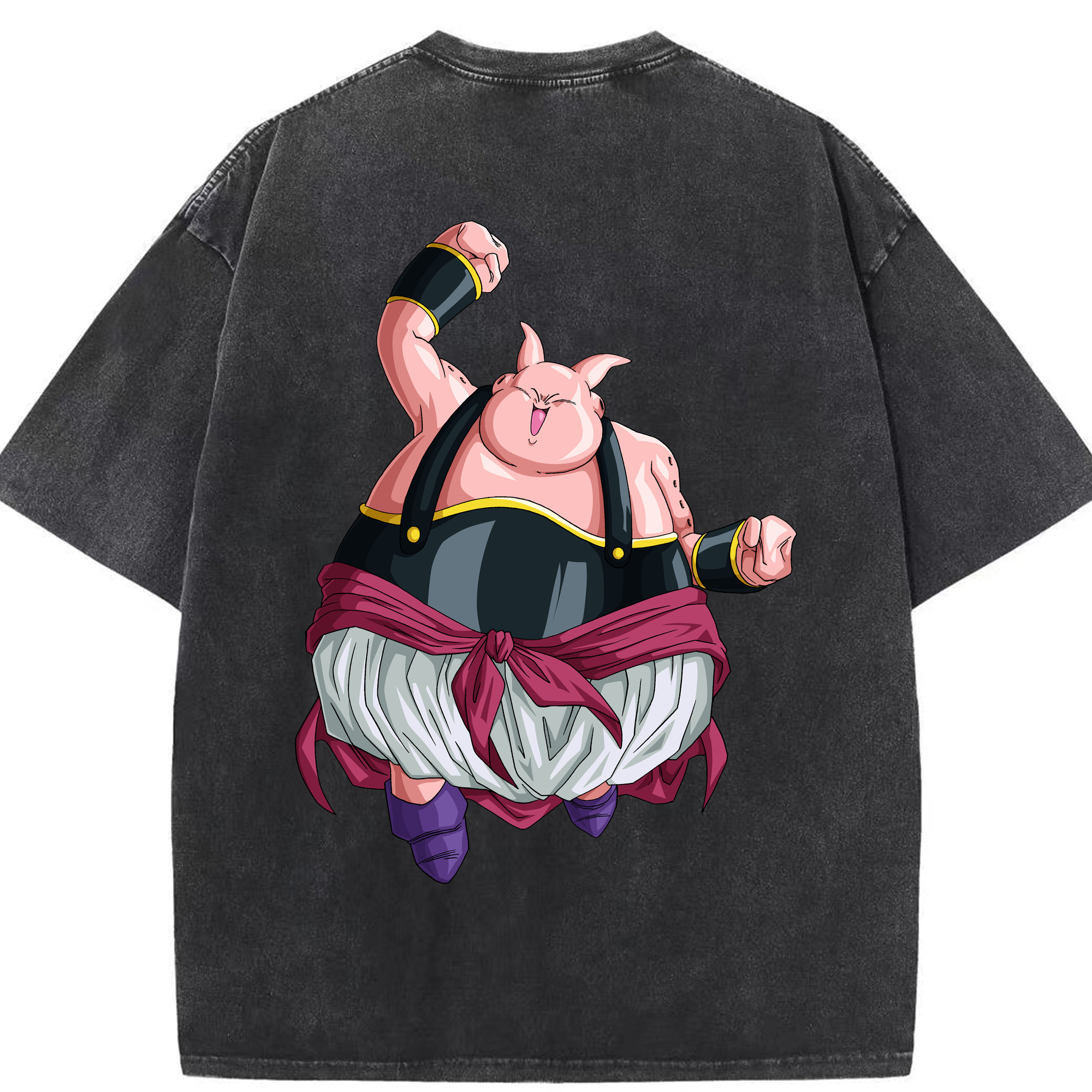 （画像用） ドラゴンボール DRAGON BALL 綿100% ヴィンテージ風 半袖Tシャツ（背面プリント）