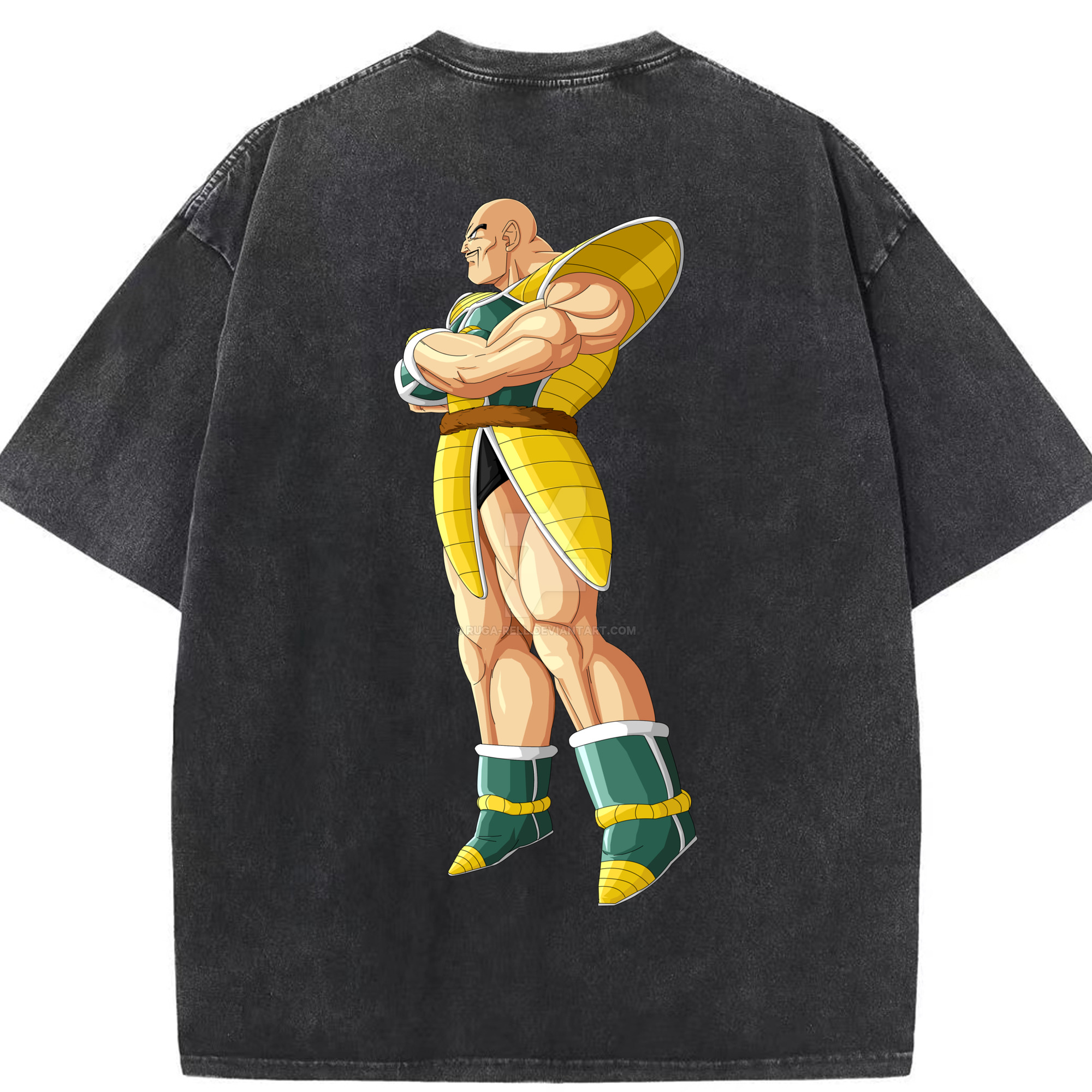 （画像用） ドラゴンボール DRAGON BALL 綿100% ヴィンテージ風 半袖Tシャツ（背面プリント）