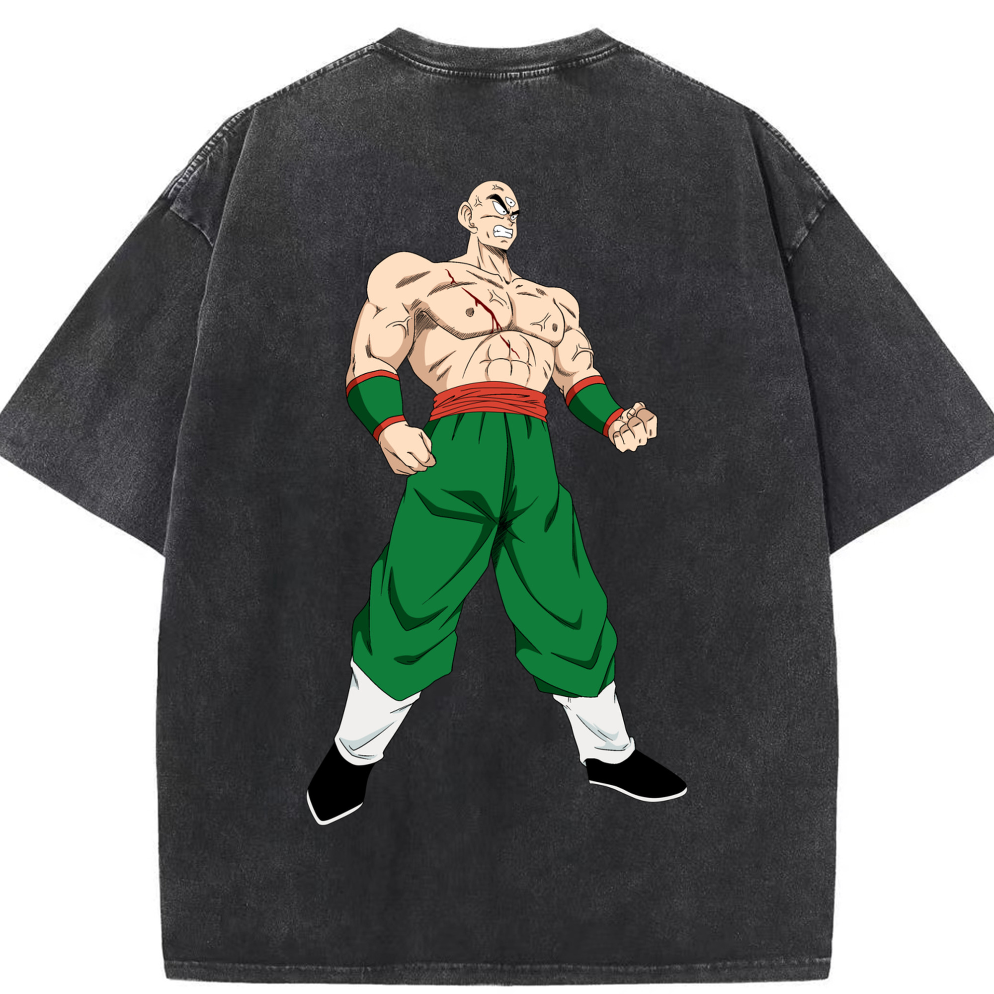 （画像用） ドラゴンボール DRAGON BALL 綿100% ヴィンテージ風 半袖Tシャツ（背面プリント）