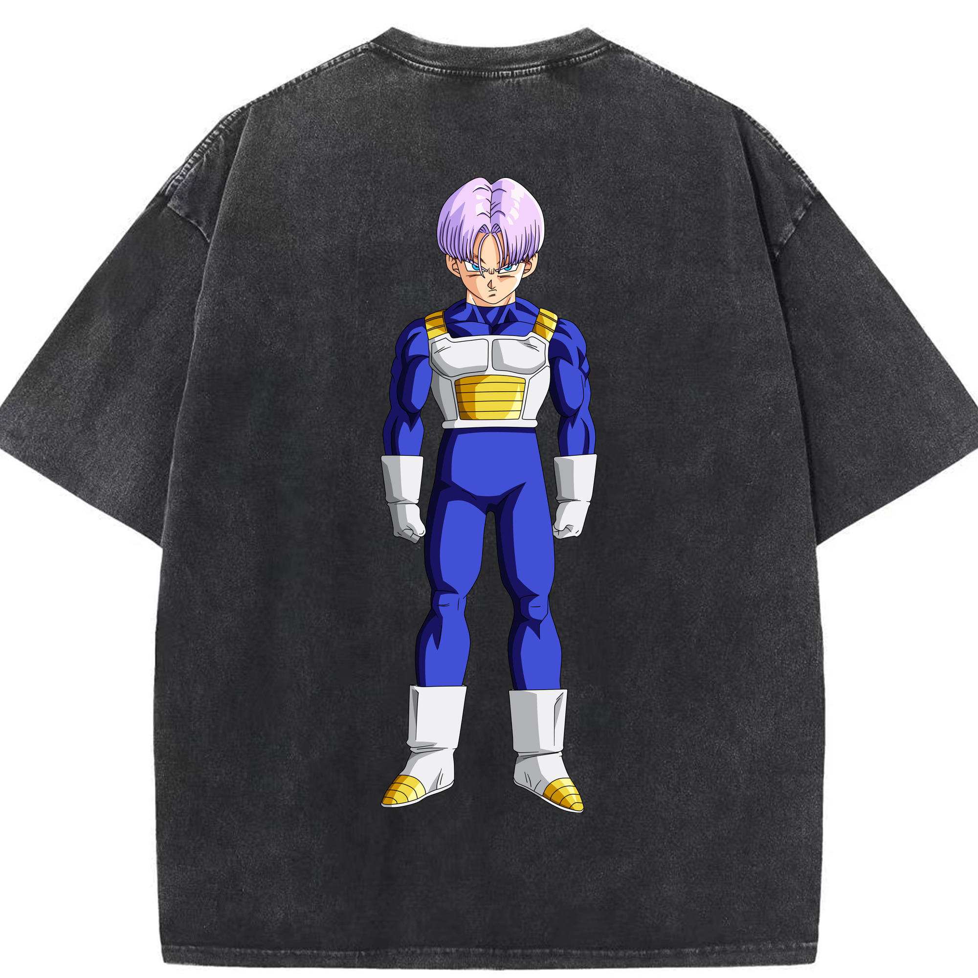（画像用） ドラゴンボール DRAGON BALL 綿100% ヴィンテージ風 半袖Tシャツ（背面プリント）