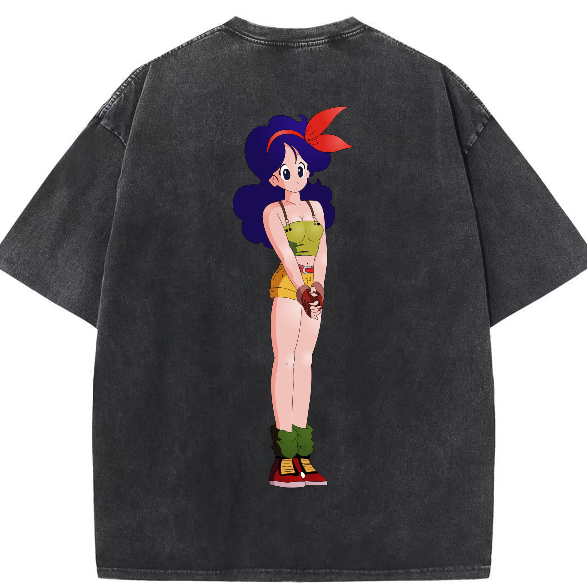（画像用） ドラゴンボール DRAGON BALL 綿100% ヴィンテージ風 半袖Tシャツ（背面プリント）