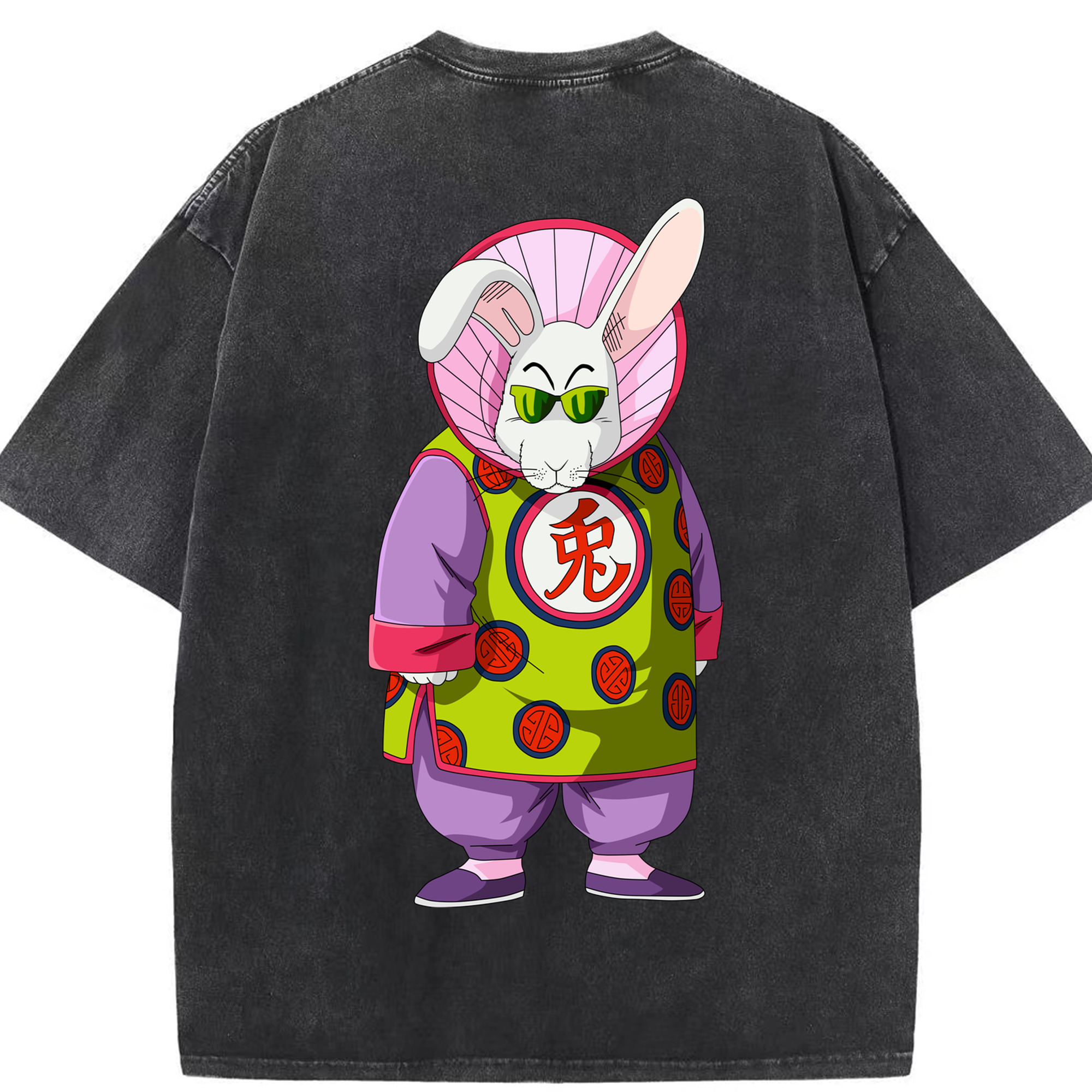 （画像用） ドラゴンボール DRAGON BALL 綿100% ヴィンテージ風 半袖Tシャツ（背面プリント）