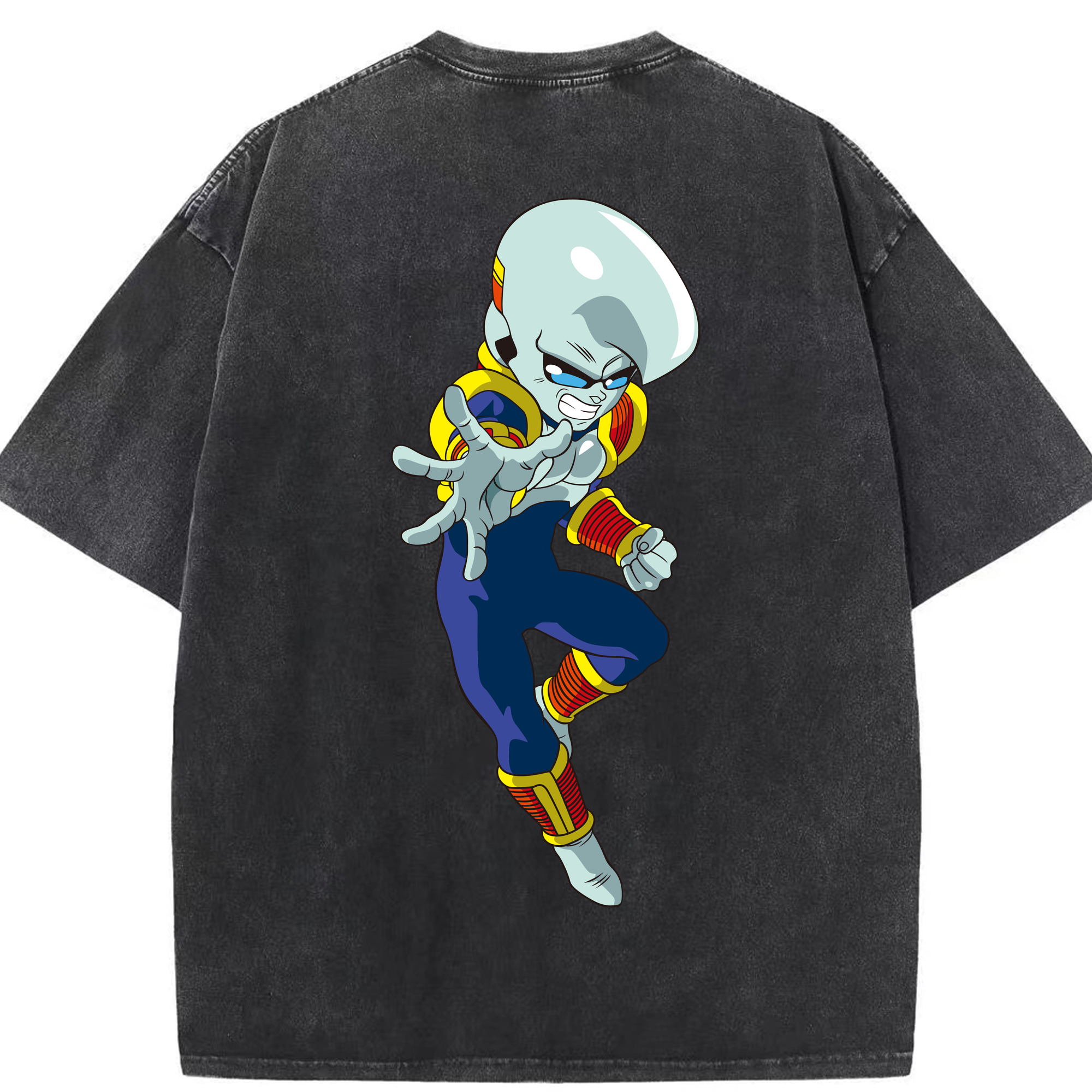 （画像用） ドラゴンボール DRAGON BALL 綿100% ヴィンテージ風 半袖Tシャツ（背面プリント）