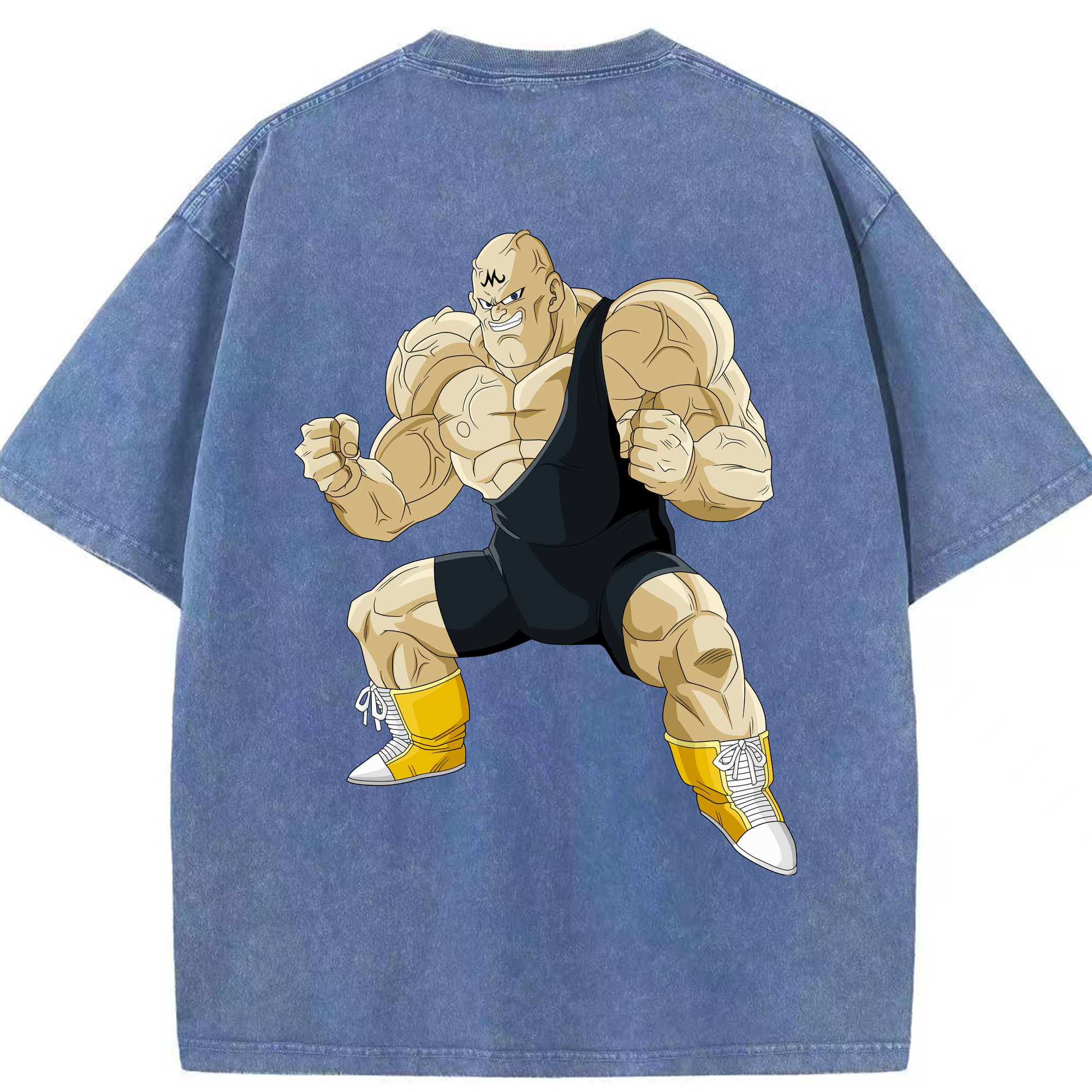 （画像用） ドラゴンボール DRAGON BALL 綿100% ヴィンテージ風 半袖Tシャツ（背面プリント）