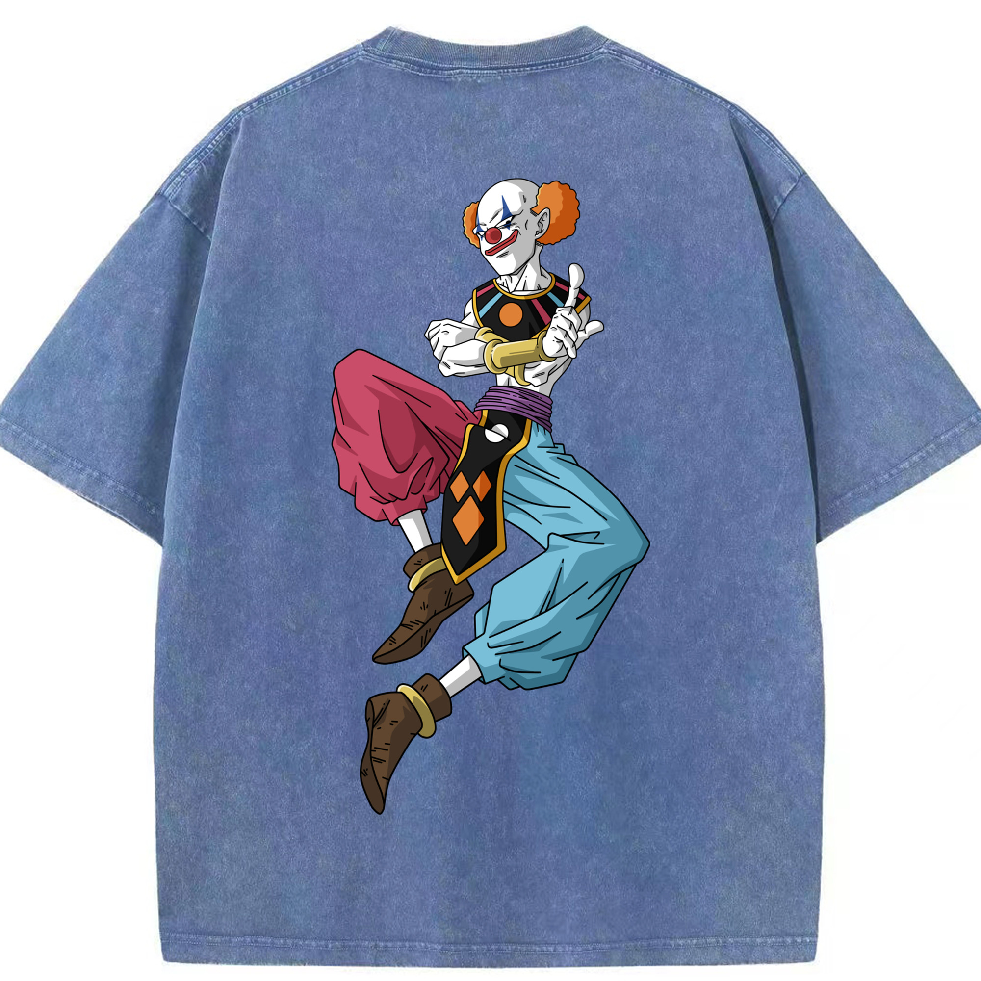 （画像用） ドラゴンボール DRAGON BALL 綿100% ヴィンテージ風 半袖Tシャツ（背面プリント）