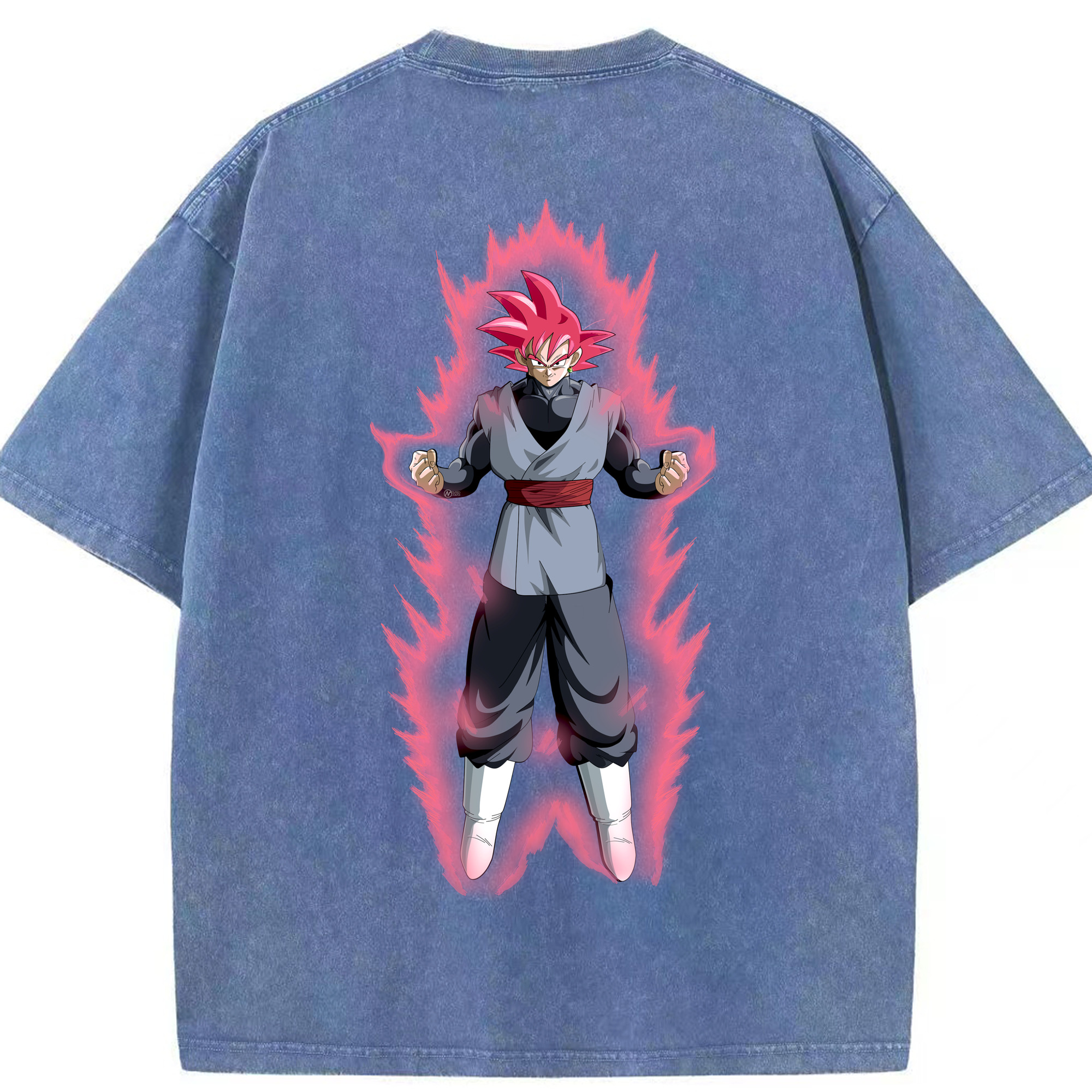 （画像用） ドラゴンボール ベジット DRAGON BALL Vegetto 綿100% ヴィンテージ風 半袖Tシャツ（背面プリント）