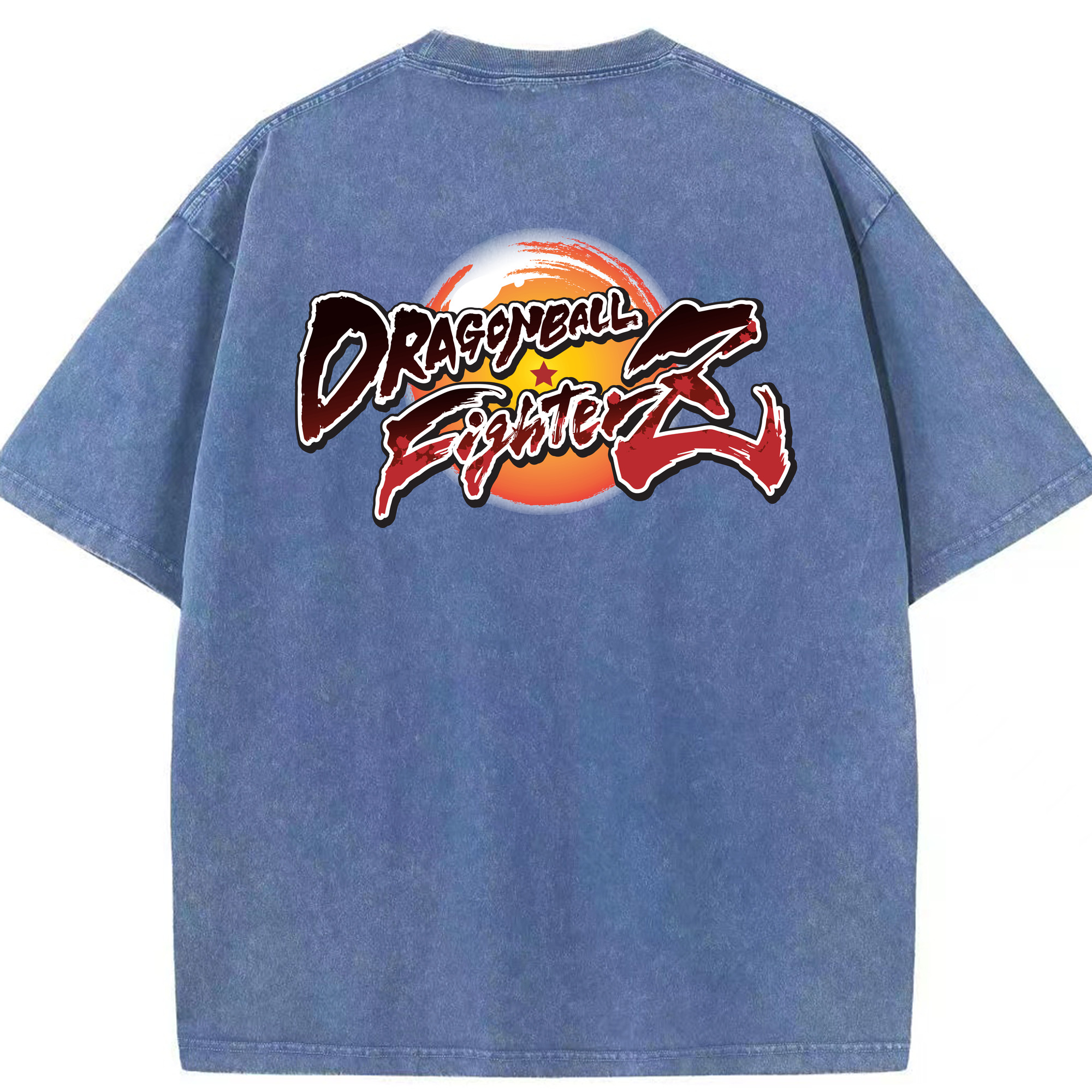 （画像用） ドラゴンボール DRAGON BALL 綿100% ヴィンテージ風 半袖Tシャツ（背面プリント）
