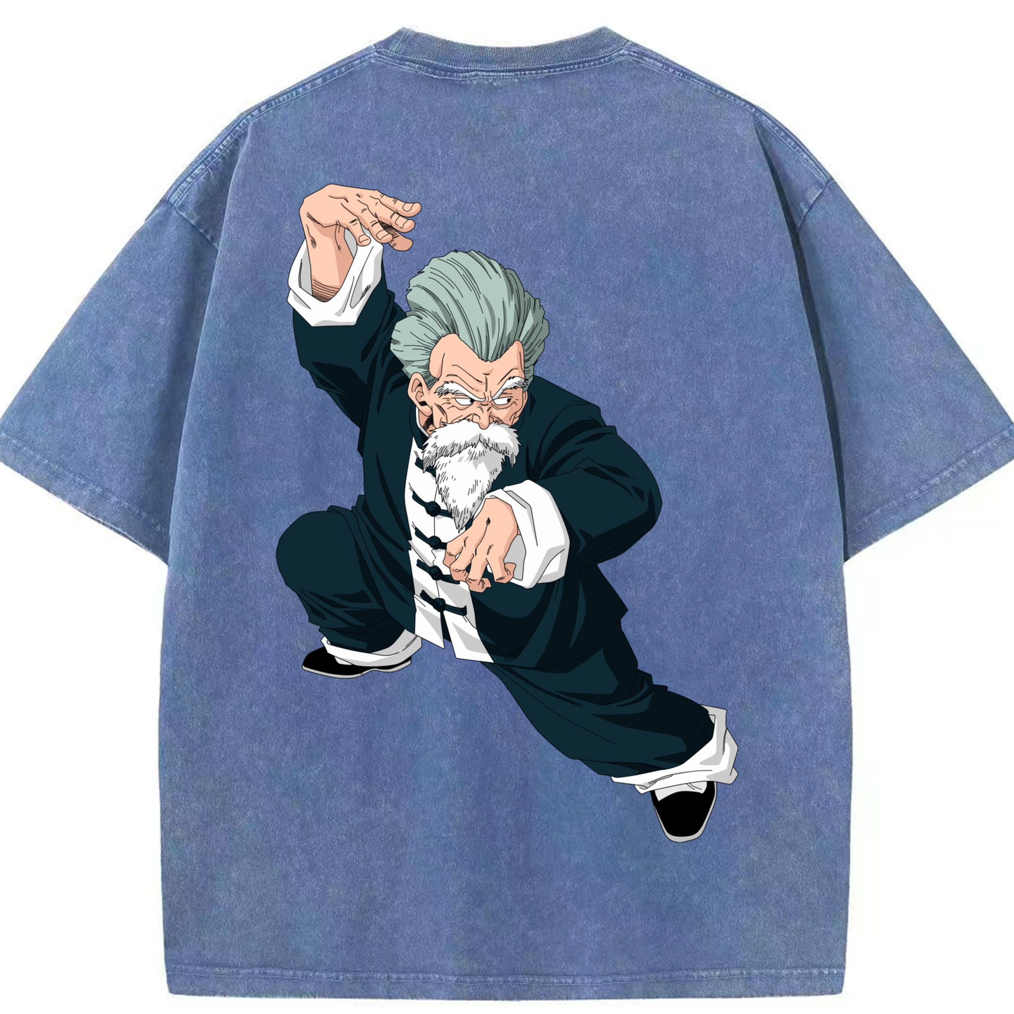 （画像用） ドラゴンボール DRAGON BALL 綿100% ヴィンテージ風 半袖Tシャツ（背面プリント）
