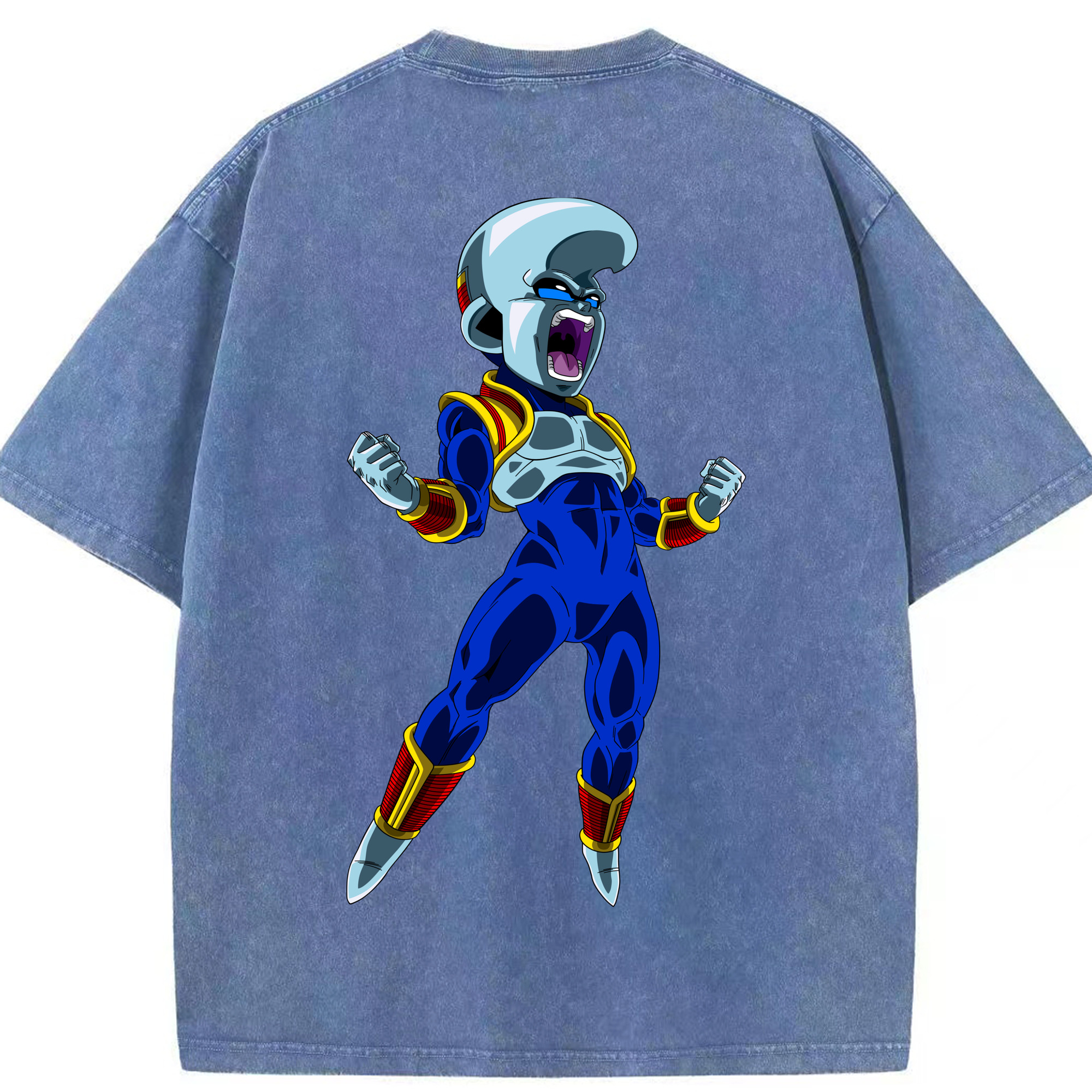 （画像用） ドラゴンボール DRAGON BALL 綿100% ヴィンテージ風 半袖Tシャツ（背面プリント）