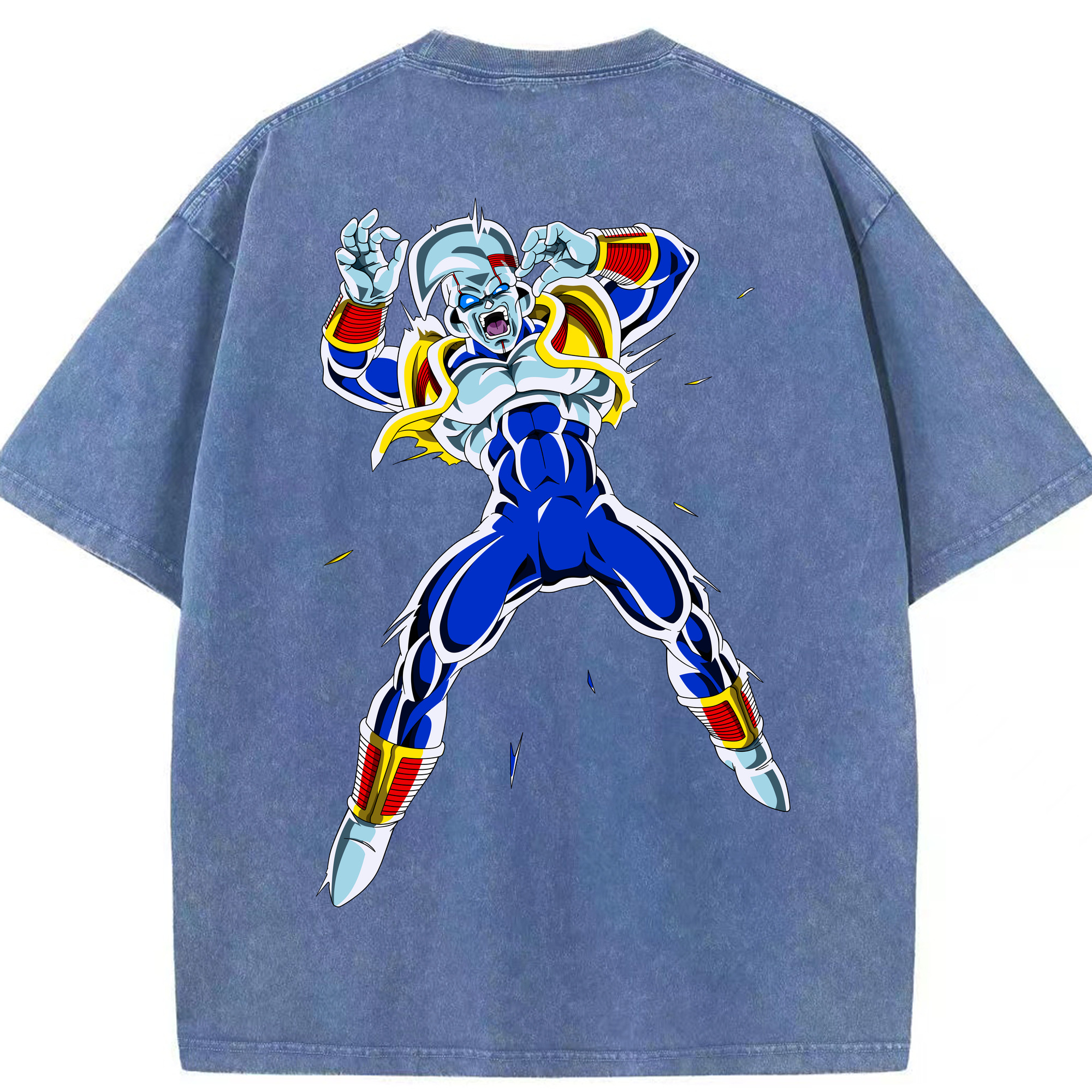 （画像用） ドラゴンボール DRAGON BALL 綿100% ヴィンテージ風 半袖Tシャツ（背面プリント）