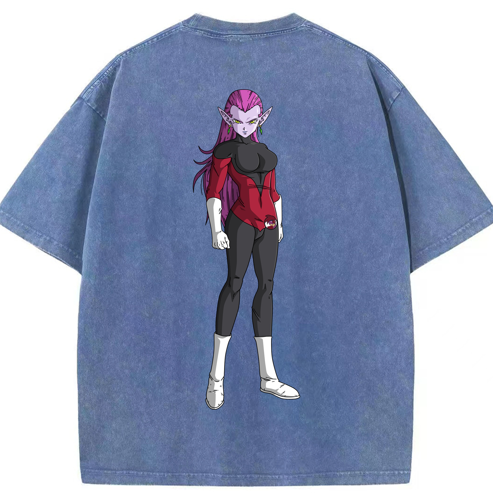 （画像用） ドラゴンボール DRAGON BALL 綿100% ヴィンテージ風 半袖Tシャツ（背面プリント）