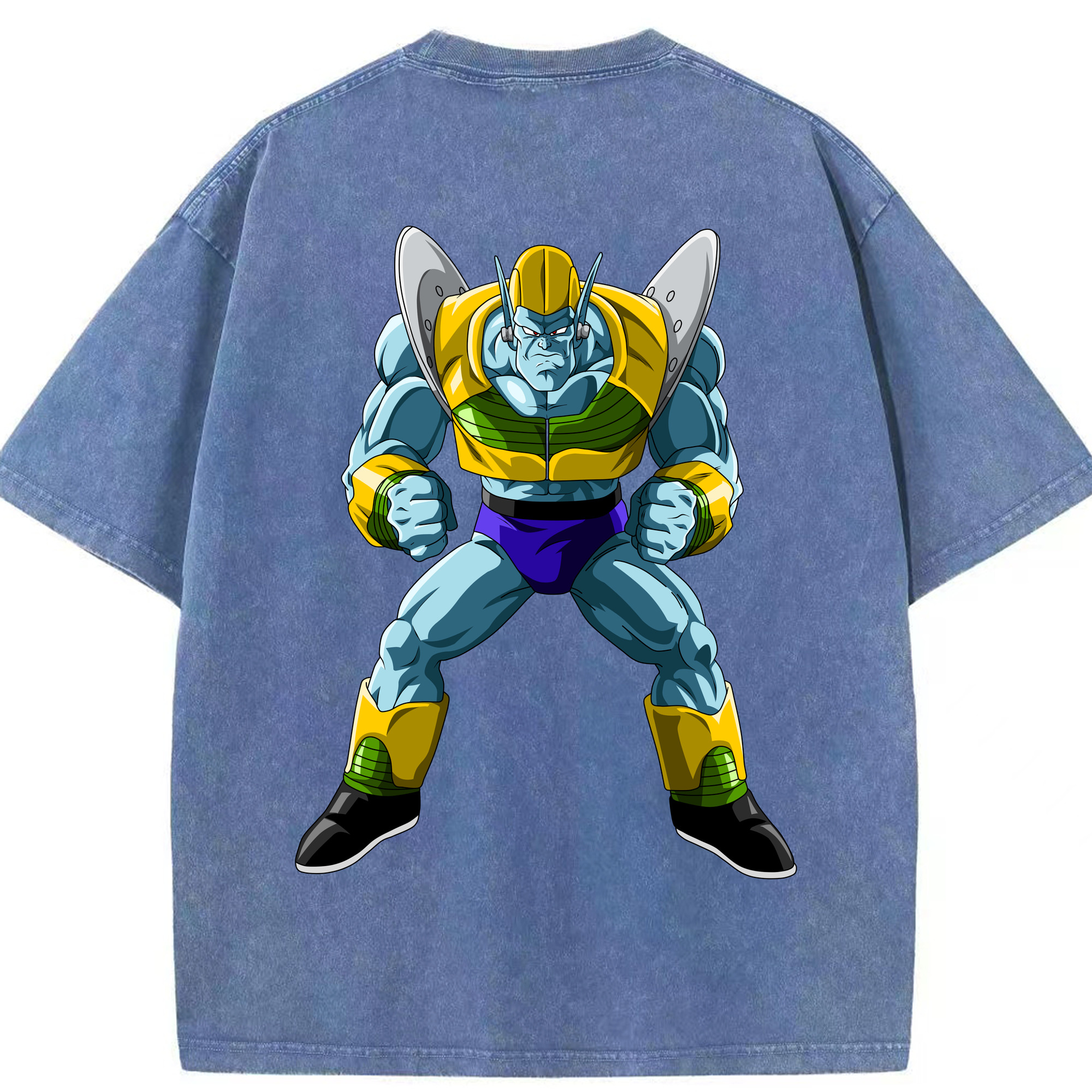 （画像用） ドラゴンボール DRAGON BALL 綿100% ヴィンテージ風 半袖Tシャツ（背面プリント）