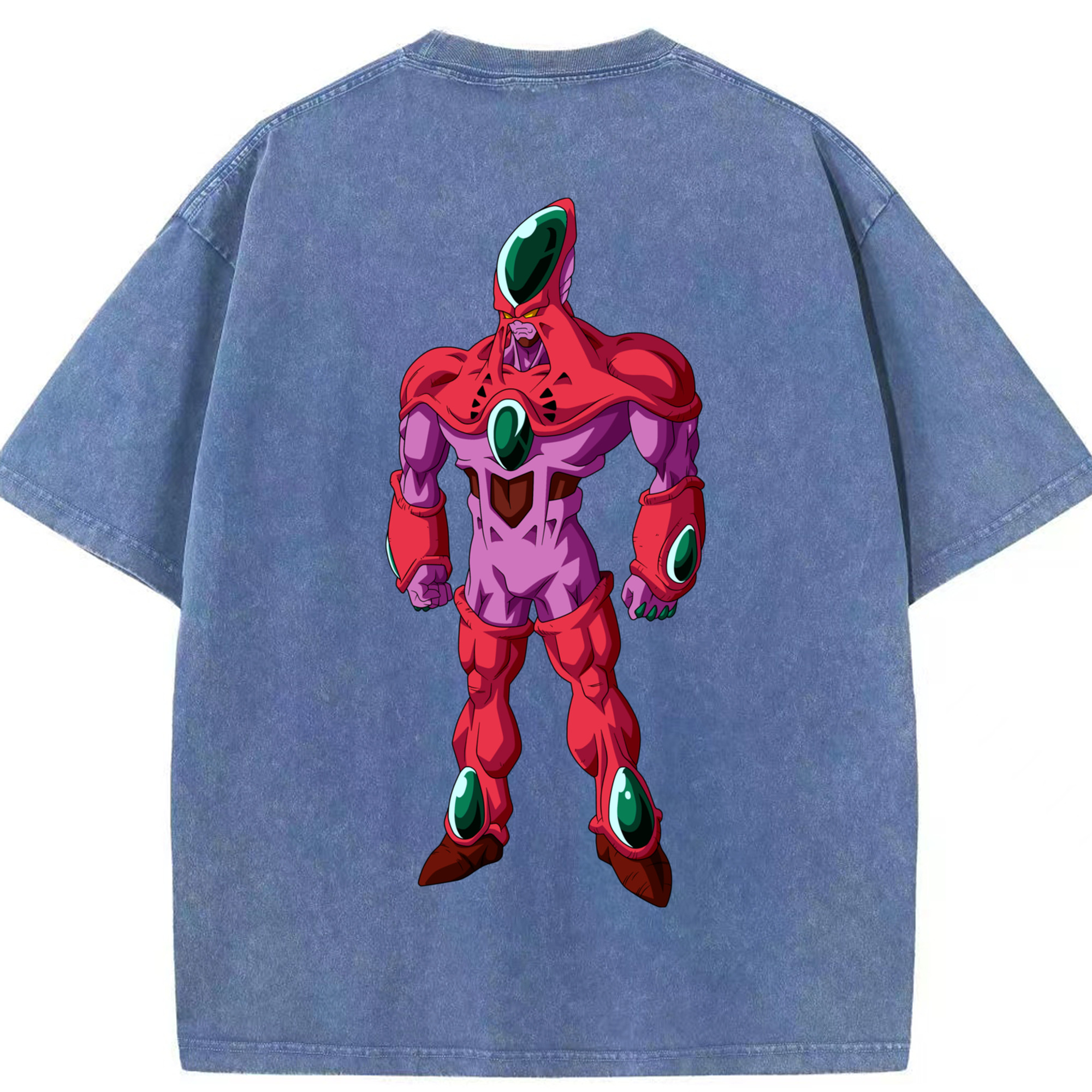 （画像用） ドラゴンボール DRAGON BALL 綿100% ヴィンテージ風 半袖Tシャツ（背面プリント）