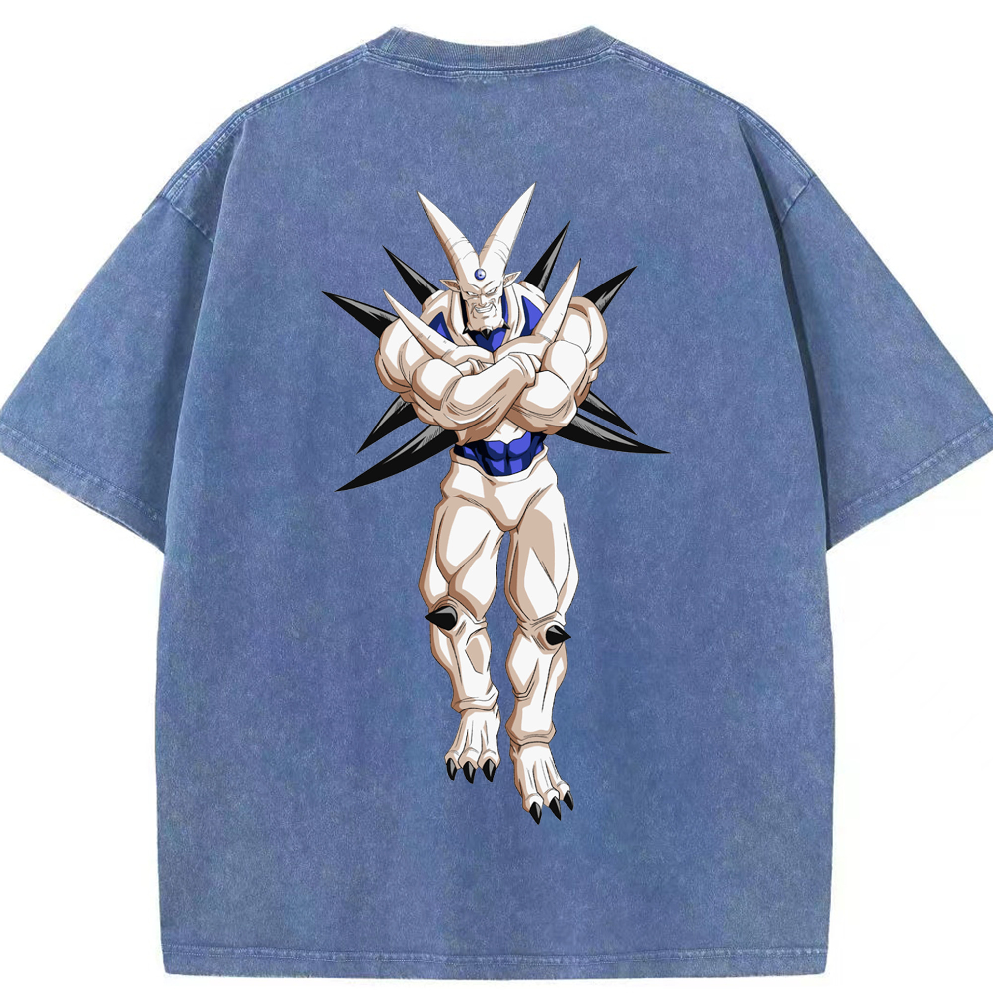 （画像用） ドラゴンボール DRAGON BALL 綿100% ヴィンテージ風 半袖Tシャツ（背面プリント）