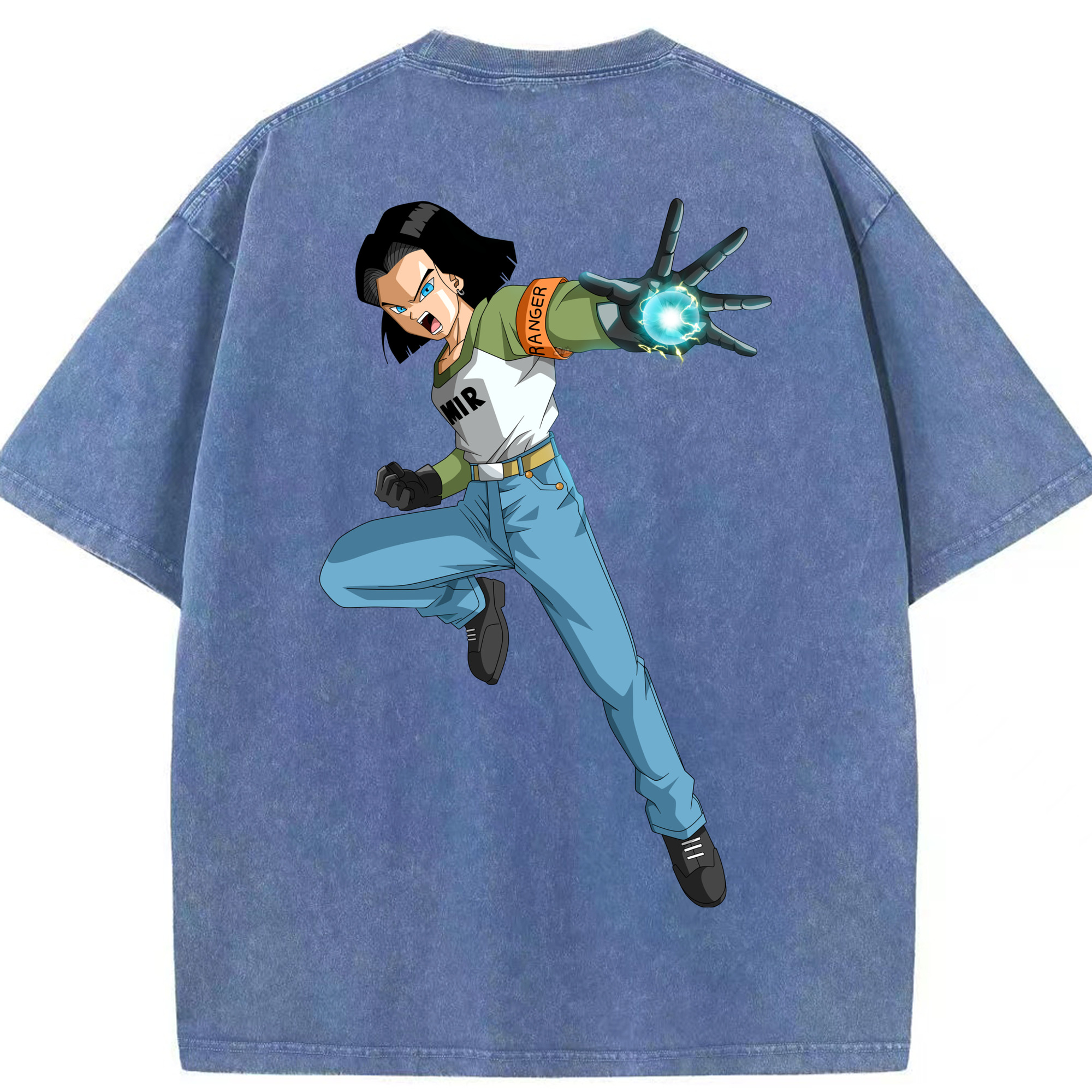 （画像用） ドラゴンボール DRAGON BALL 綿100% ヴィンテージ風 半袖Tシャツ（背面プリント）