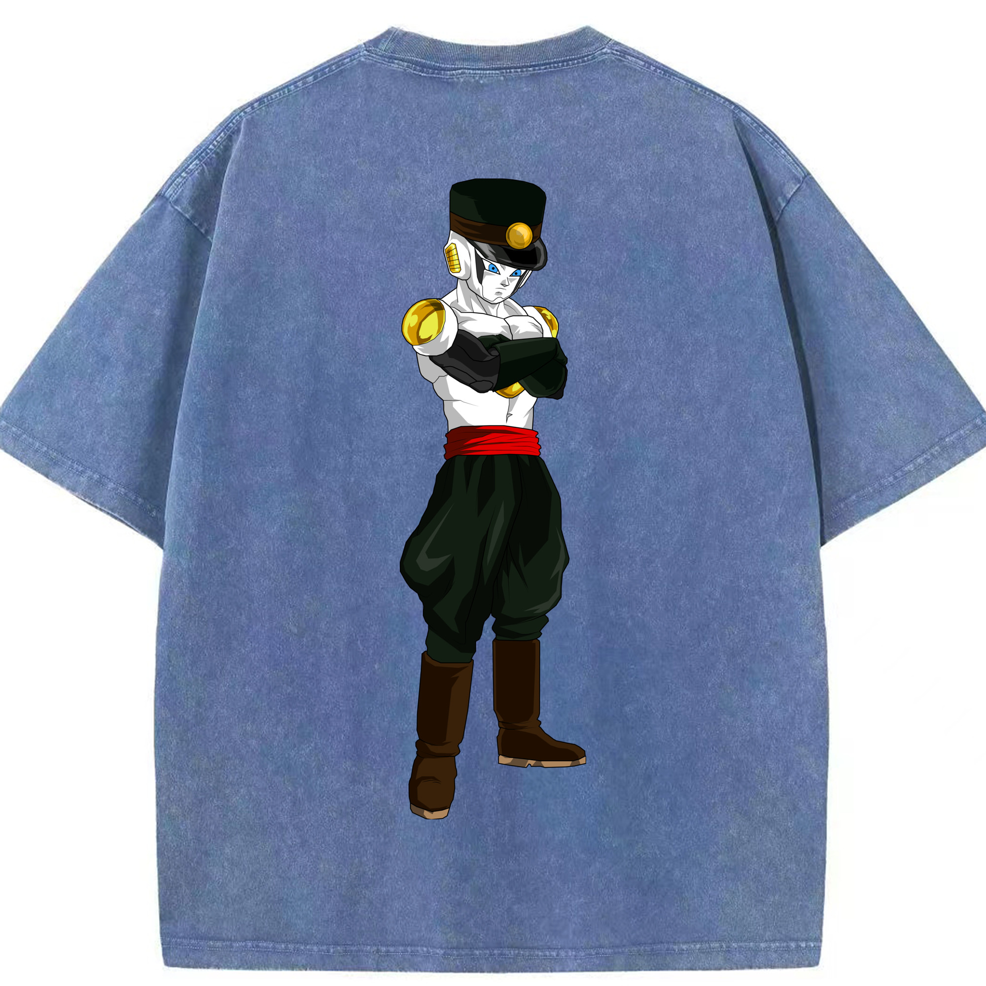 （画像用） ドラゴンボール DRAGON BALL 綿100% ヴィンテージ風 半袖Tシャツ（背面プリント）