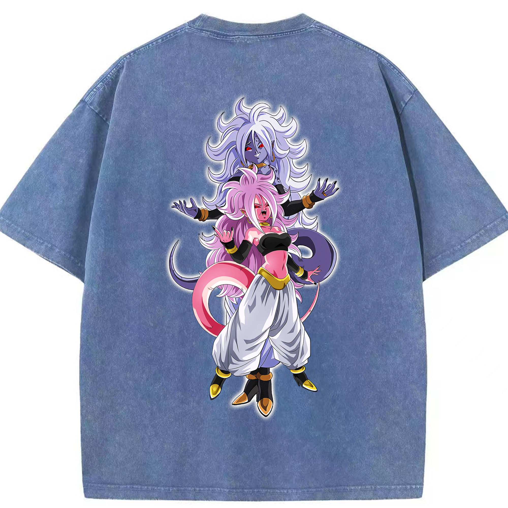 （画像用） ドラゴンボール DRAGON BALL 綿100% ヴィンテージ風 半袖Tシャツ（背面プリント）