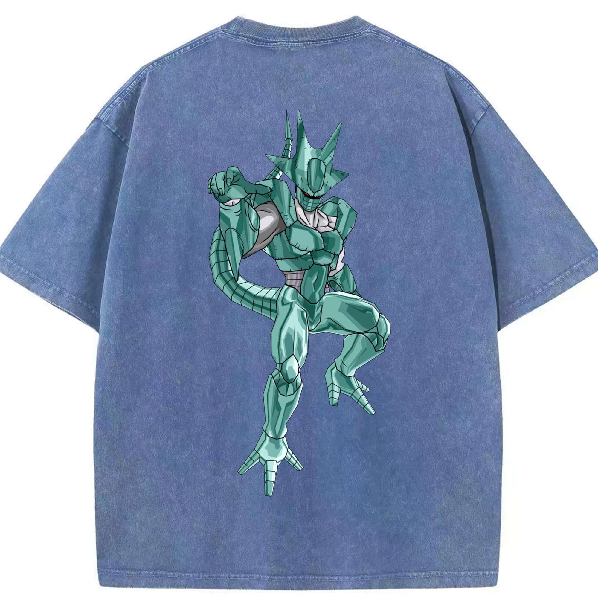 （画像用） ドラゴンボール DRAGON BALL 綿100% ヴィンテージ風 半袖Tシャツ（背面プリント）